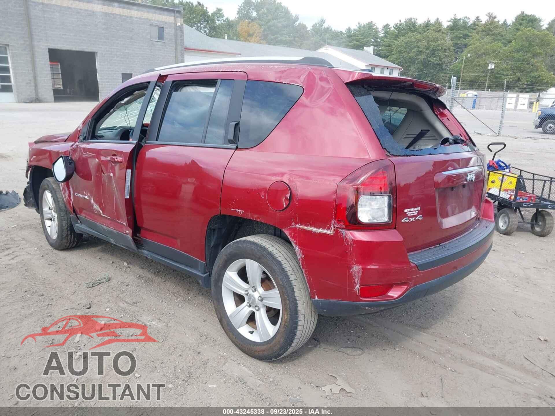 JEEP COMPASS 2016 - 1C4NJDBB3GD521077