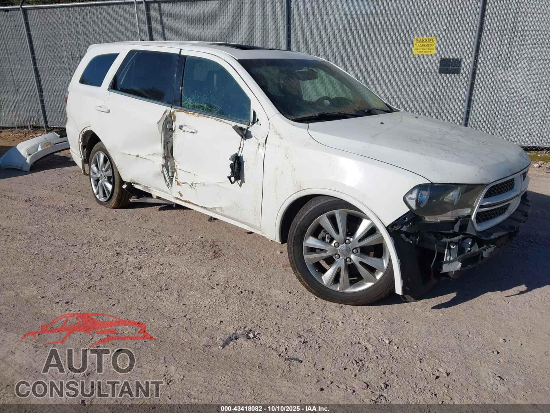 DODGE DURANGO 2011 - 1D4SE6GT1BC682923