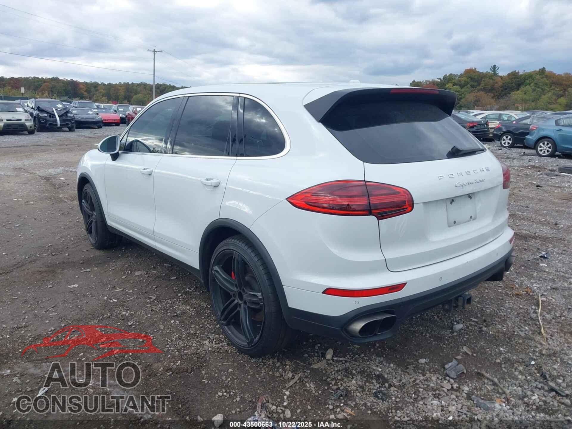 PORSCHE CAYENNE 2015 - WP1AC2A21FLA82155