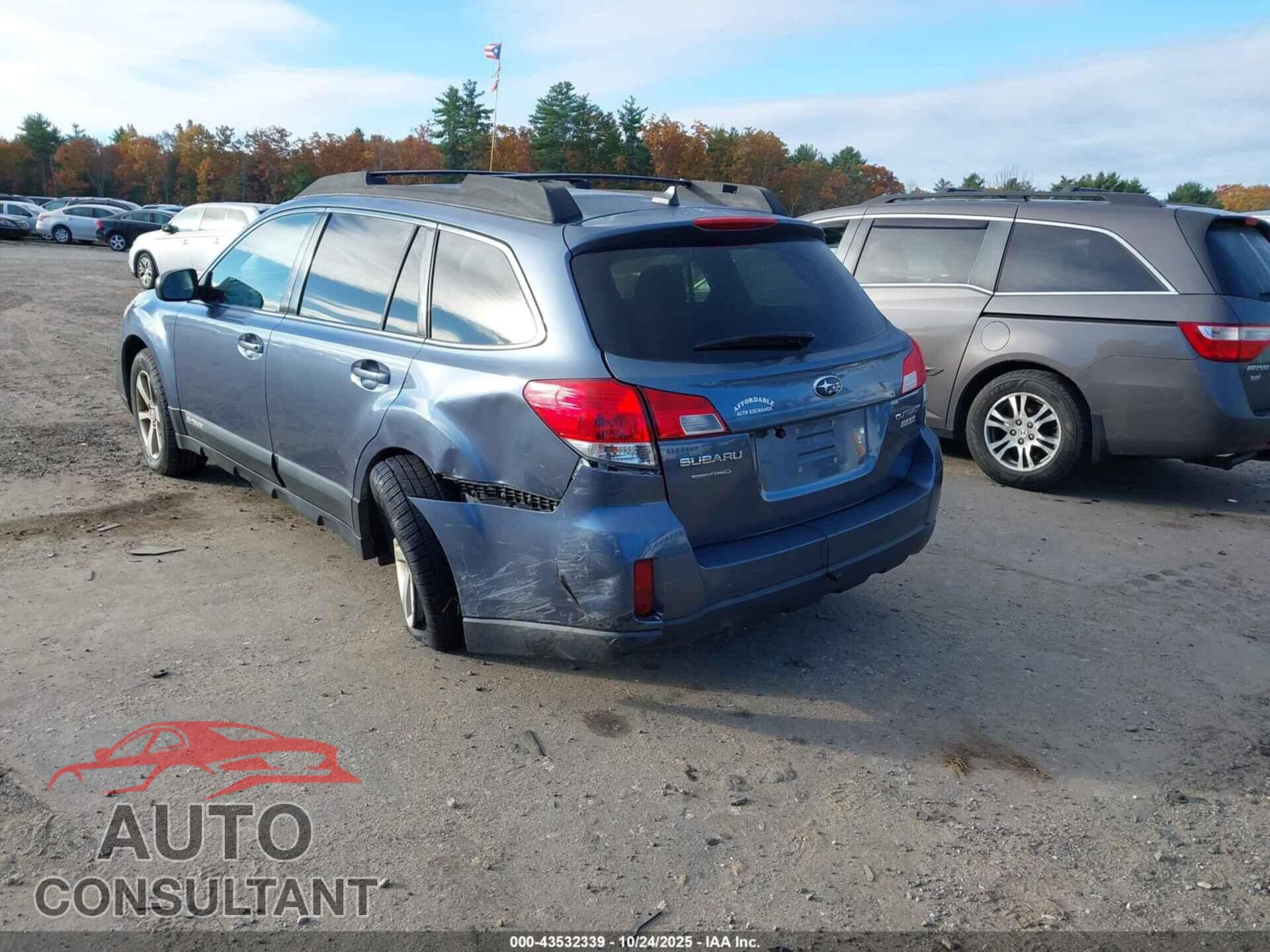 SUBARU OUTBACK 2014 - 4S4BRBDC5E3317465