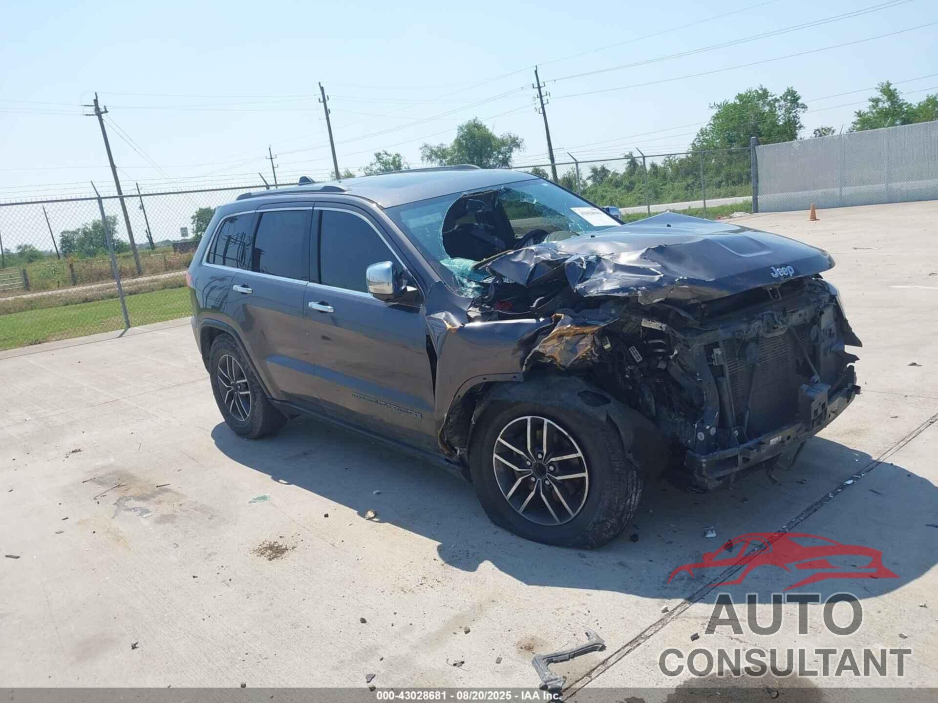 JEEP GRAND CHEROKEE 2017 - 1C4RJEBG3HC736081
