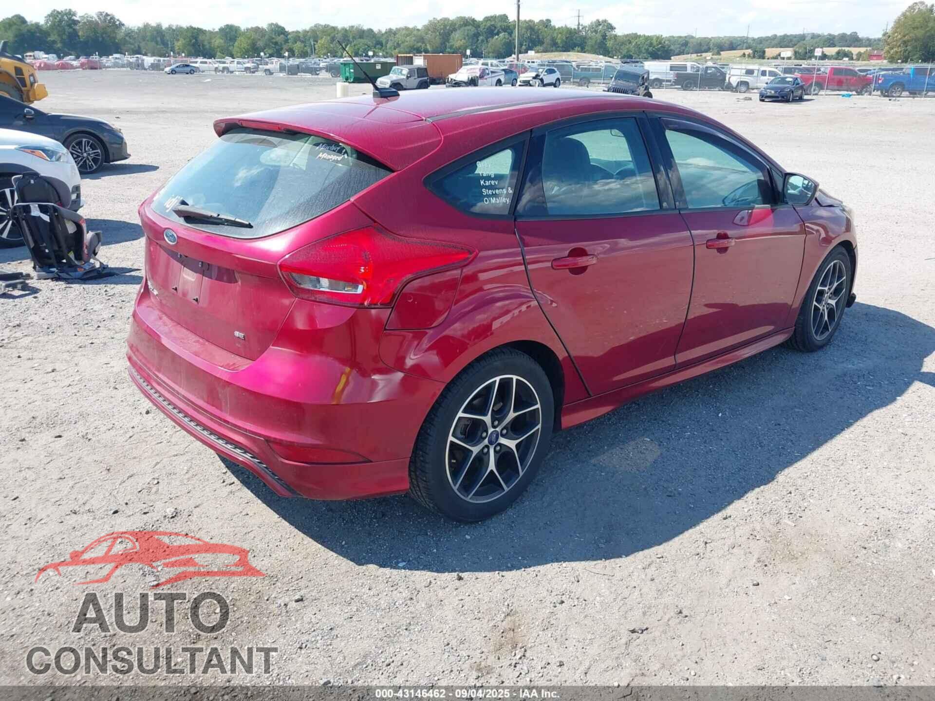 FORD FOCUS 2016 - 1FADP3K29GL280352