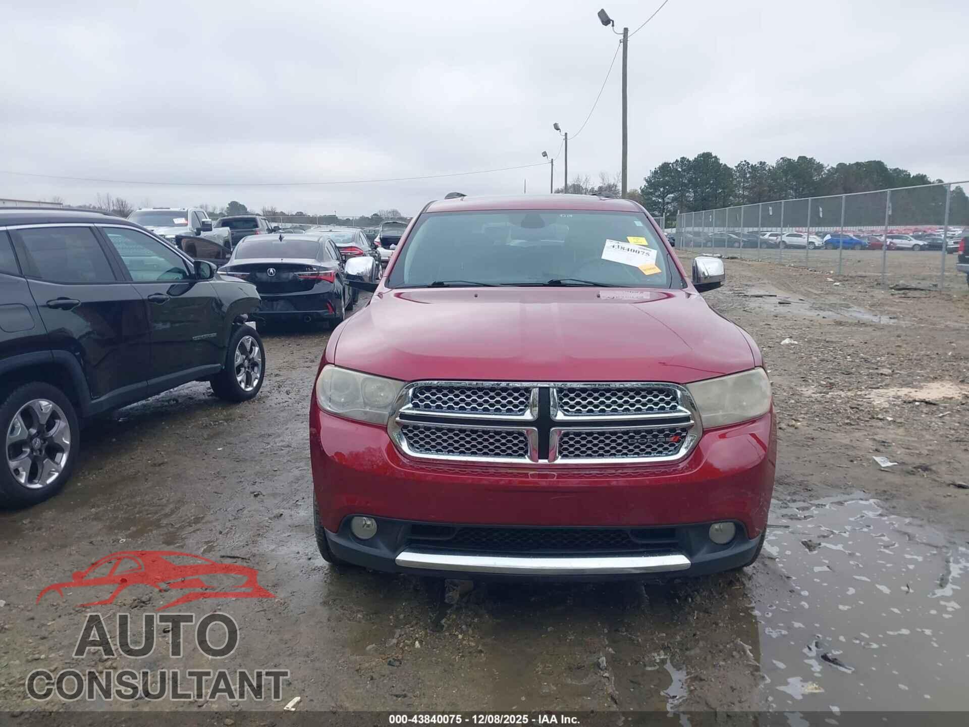 DODGE DURANGO 2013 - 1C4SDHET3DC678518