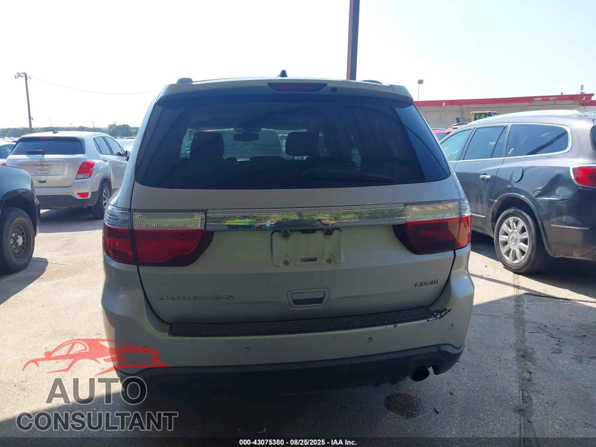 DODGE DURANGO 2012 - 1C4RDHDG5CC125824