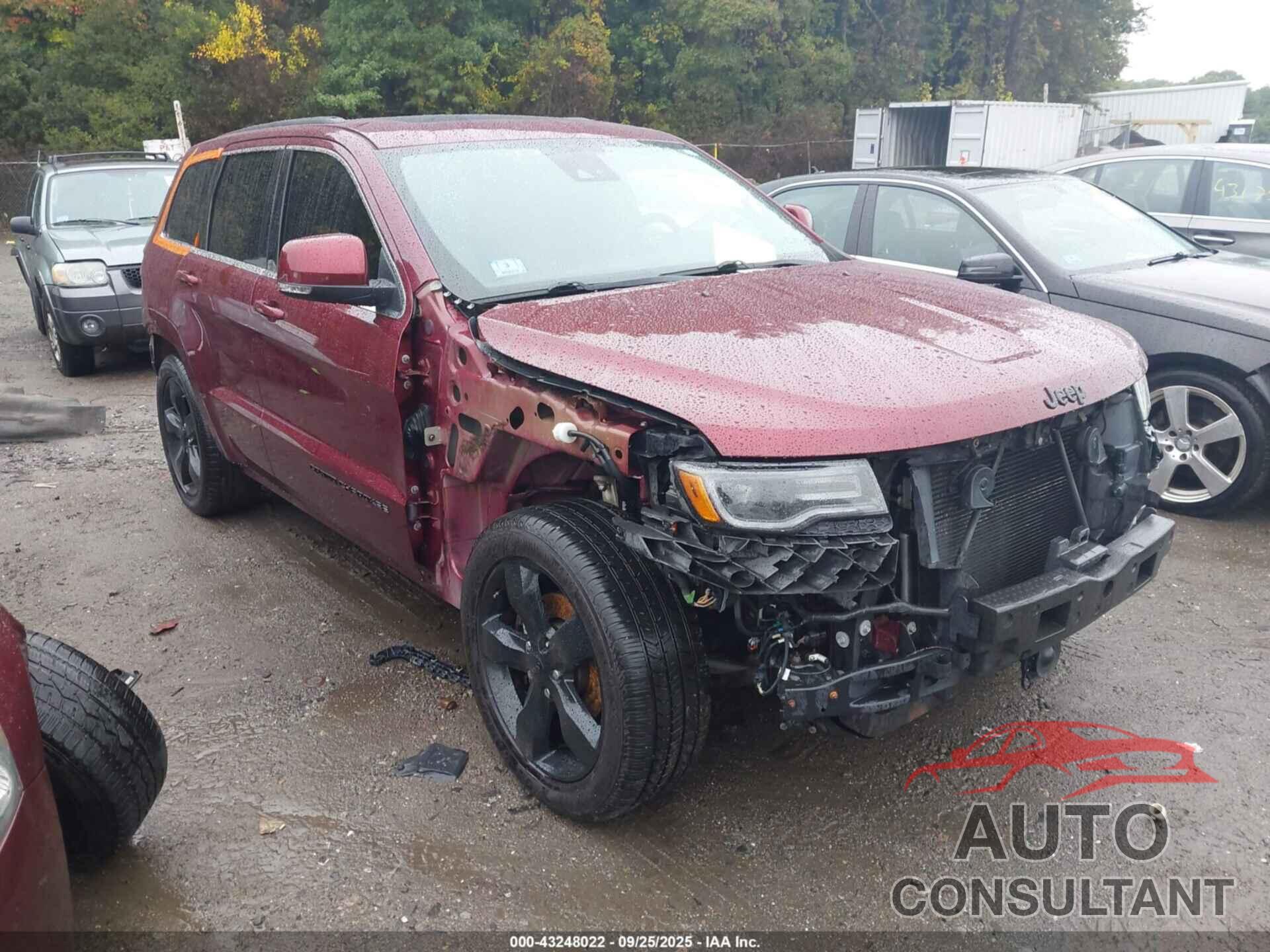 JEEP GRAND CHEROKEE 2016 - 1C4RJFCG9GC450237