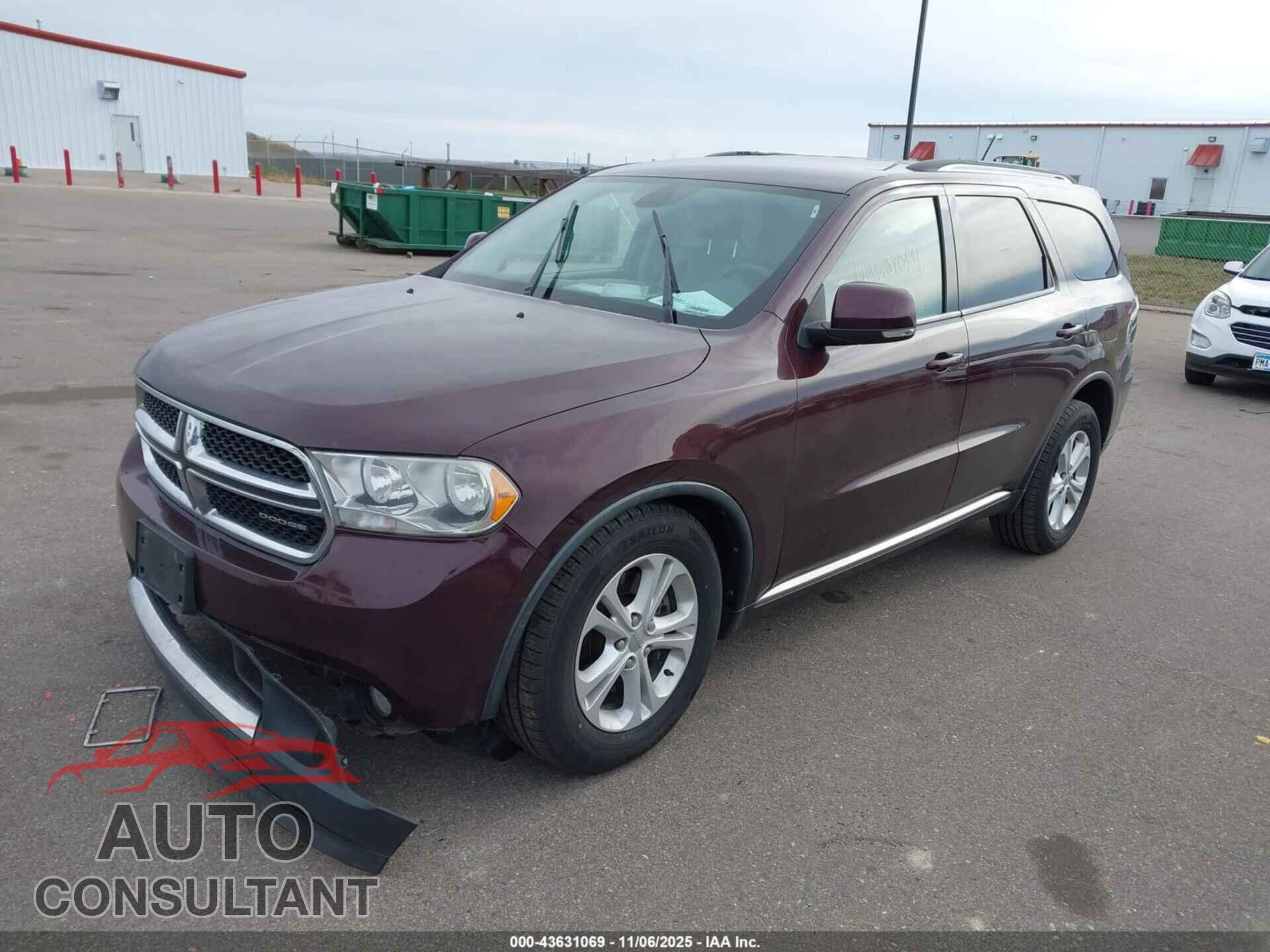 DODGE DURANGO 2012 - 1C4SDJDT8CC144518