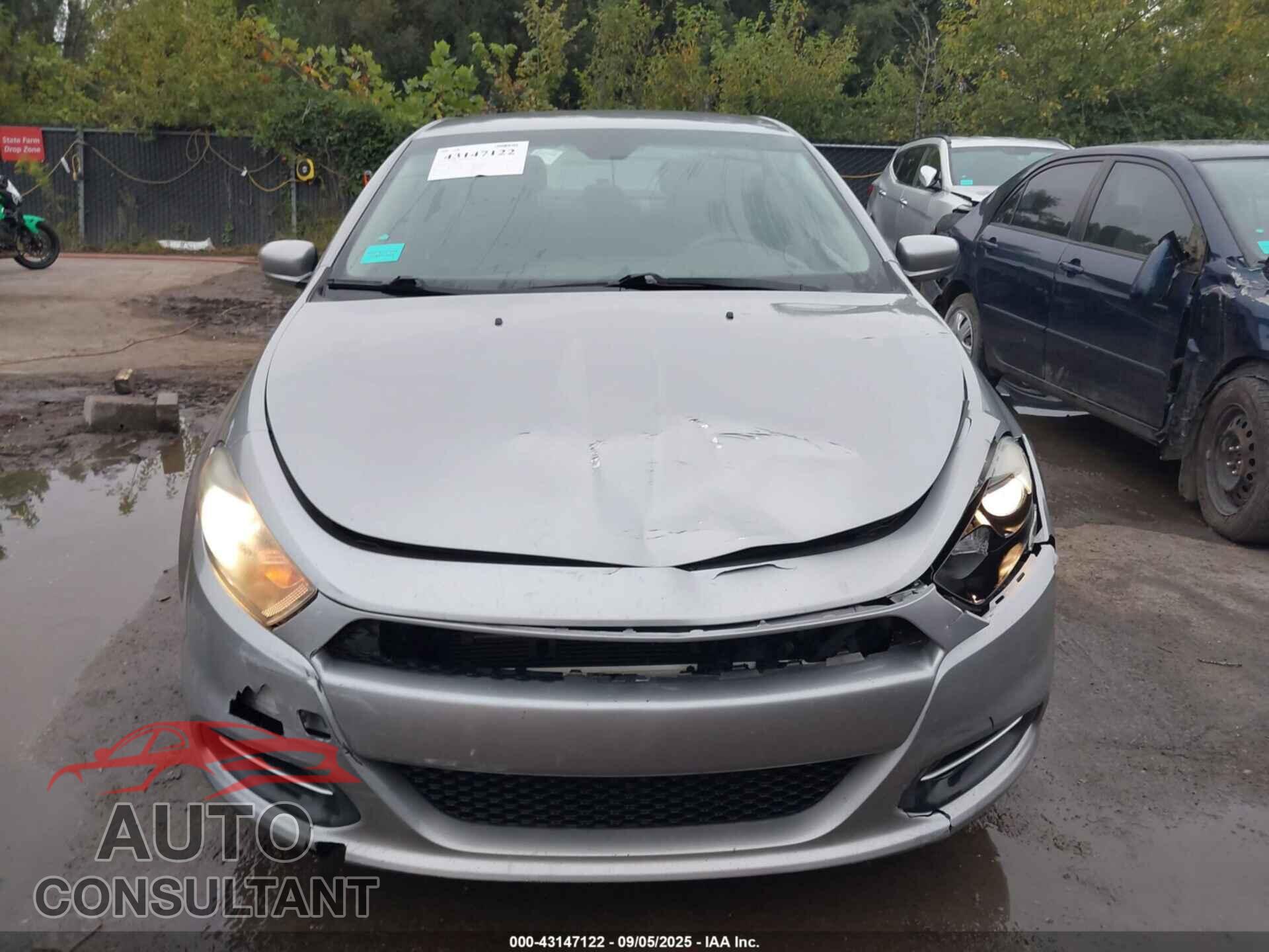 DODGE DART 2015 - 1C3CDFBB1FD281640