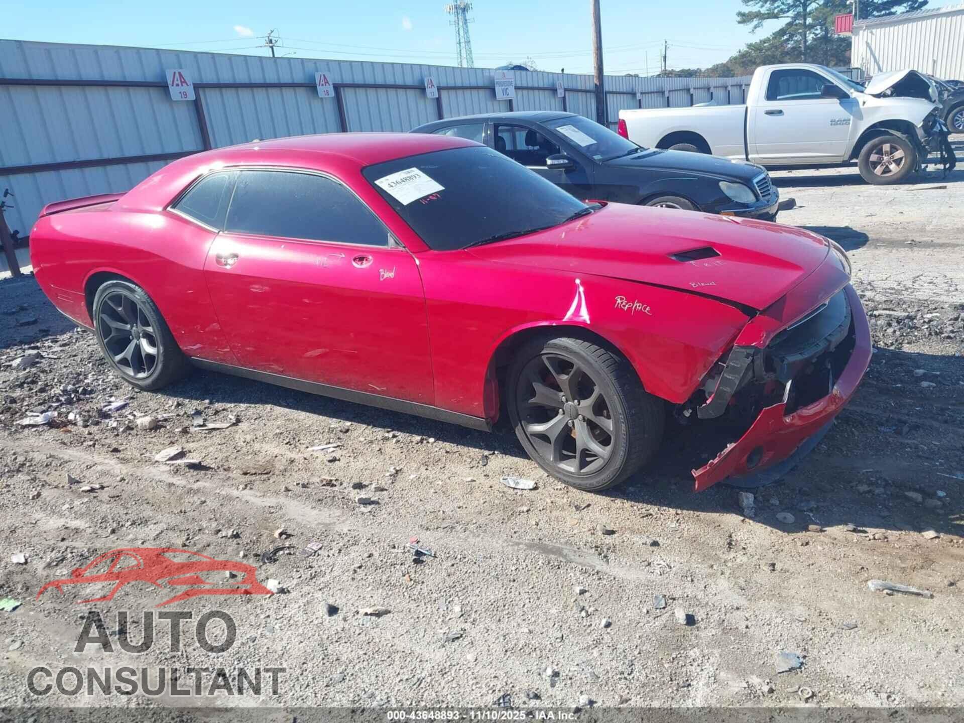 DODGE CHALLENGER 2015 - 2C3CDZAG4FH804814