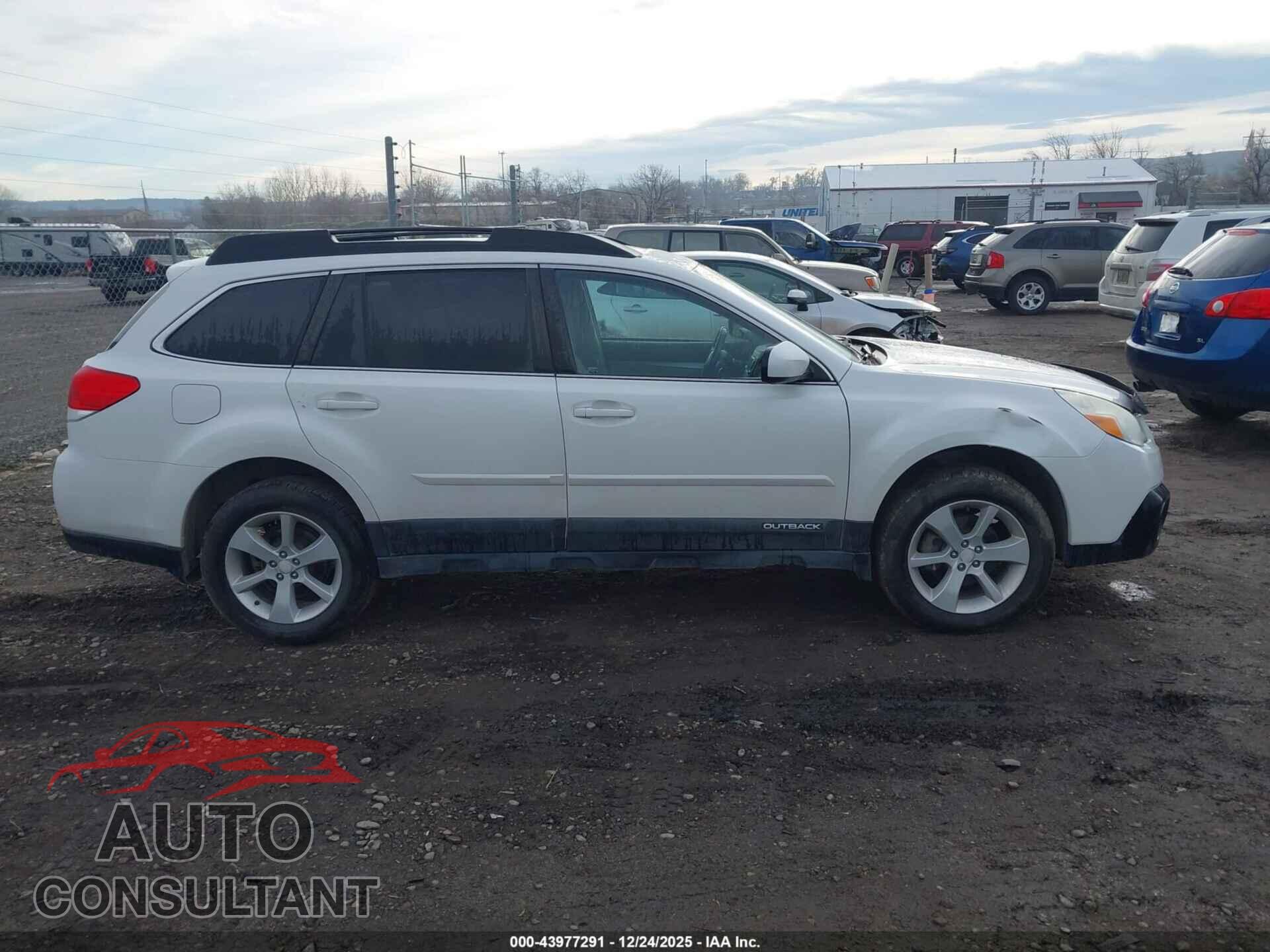 SUBARU OUTBACK 2014 - 4S4BRBDC1E3202300