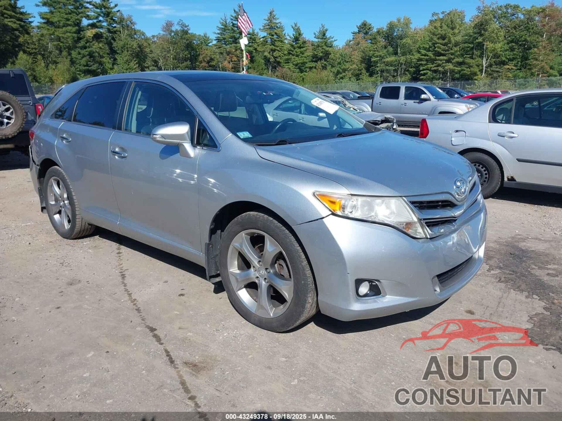 TOYOTA VENZA 2015 - 4T3BK3BB5FU112686