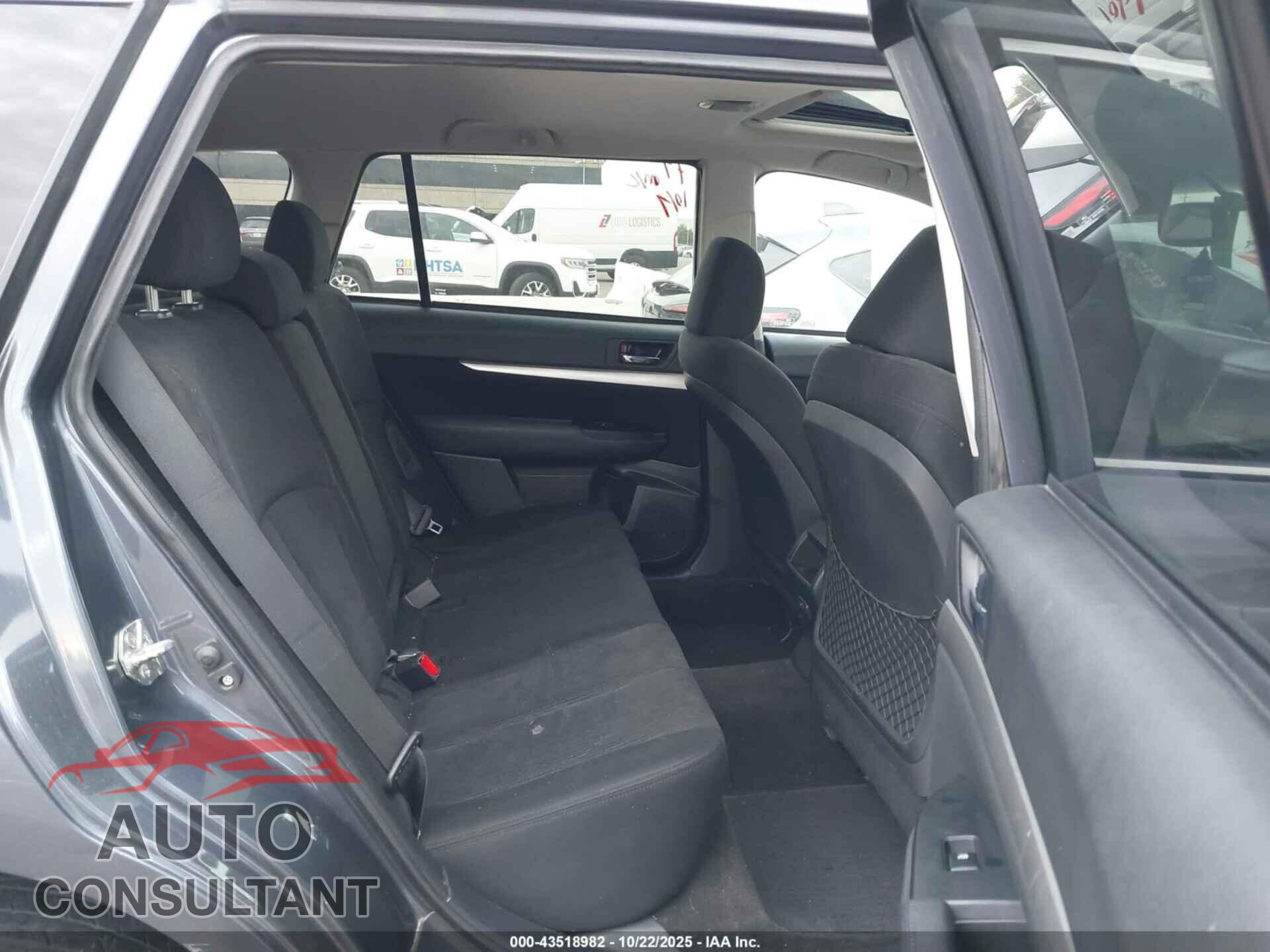 SUBARU OUTBACK 2014 - 4S4BRBDC9E3309952