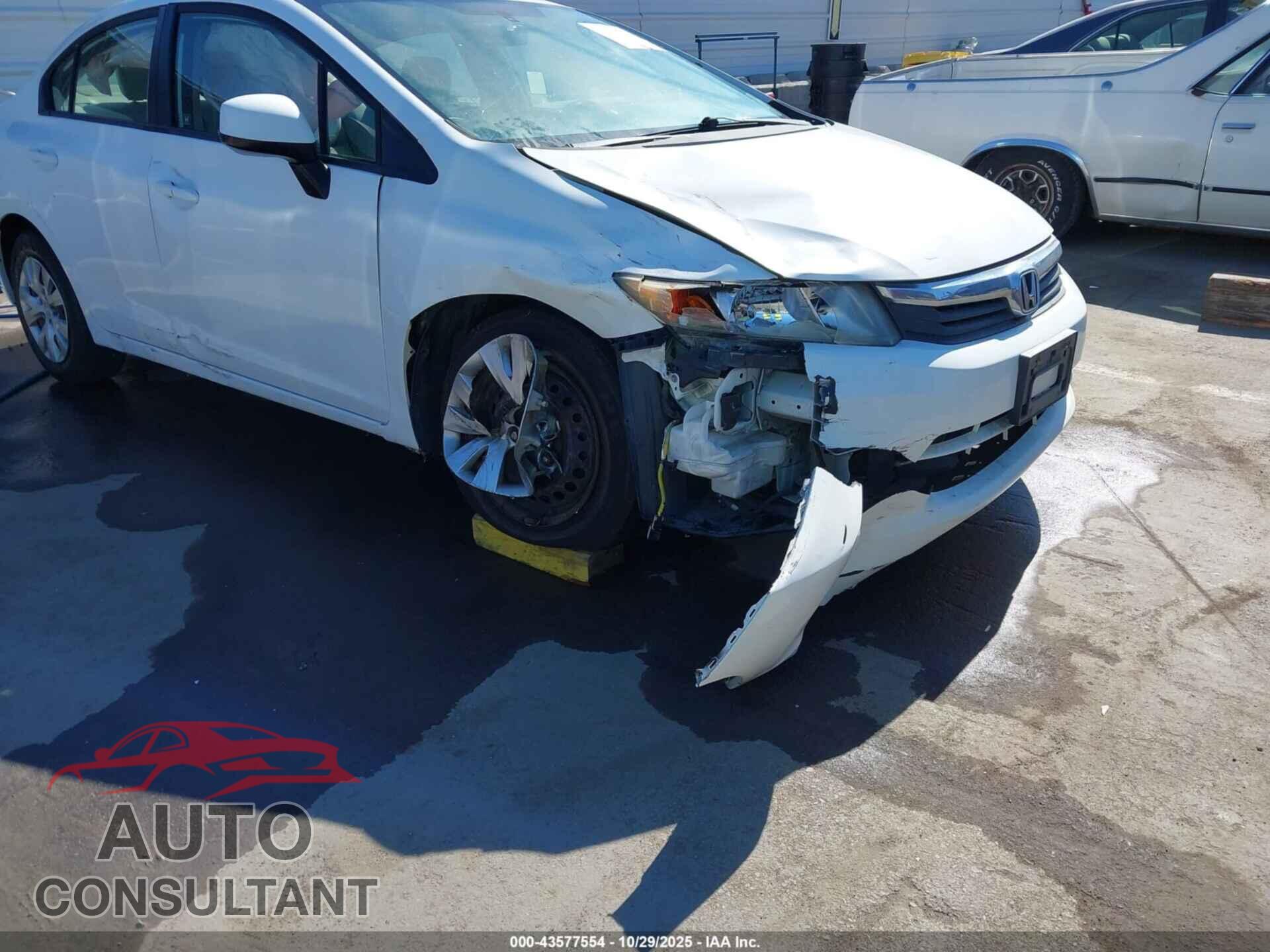 HONDA CIVIC 2012 - 19XFB2F53CE392003