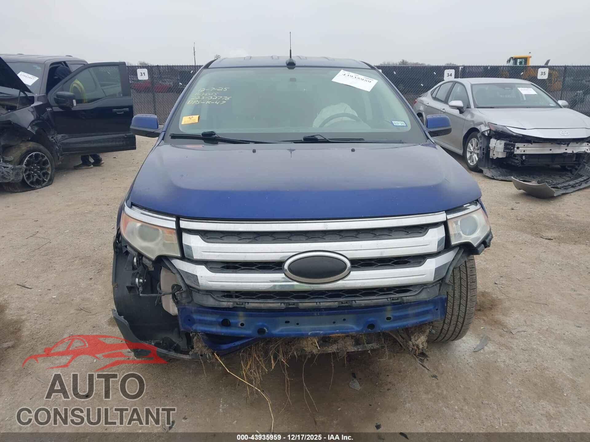 FORD EDGE 2013 - 2FMDK3KC2DBB63110