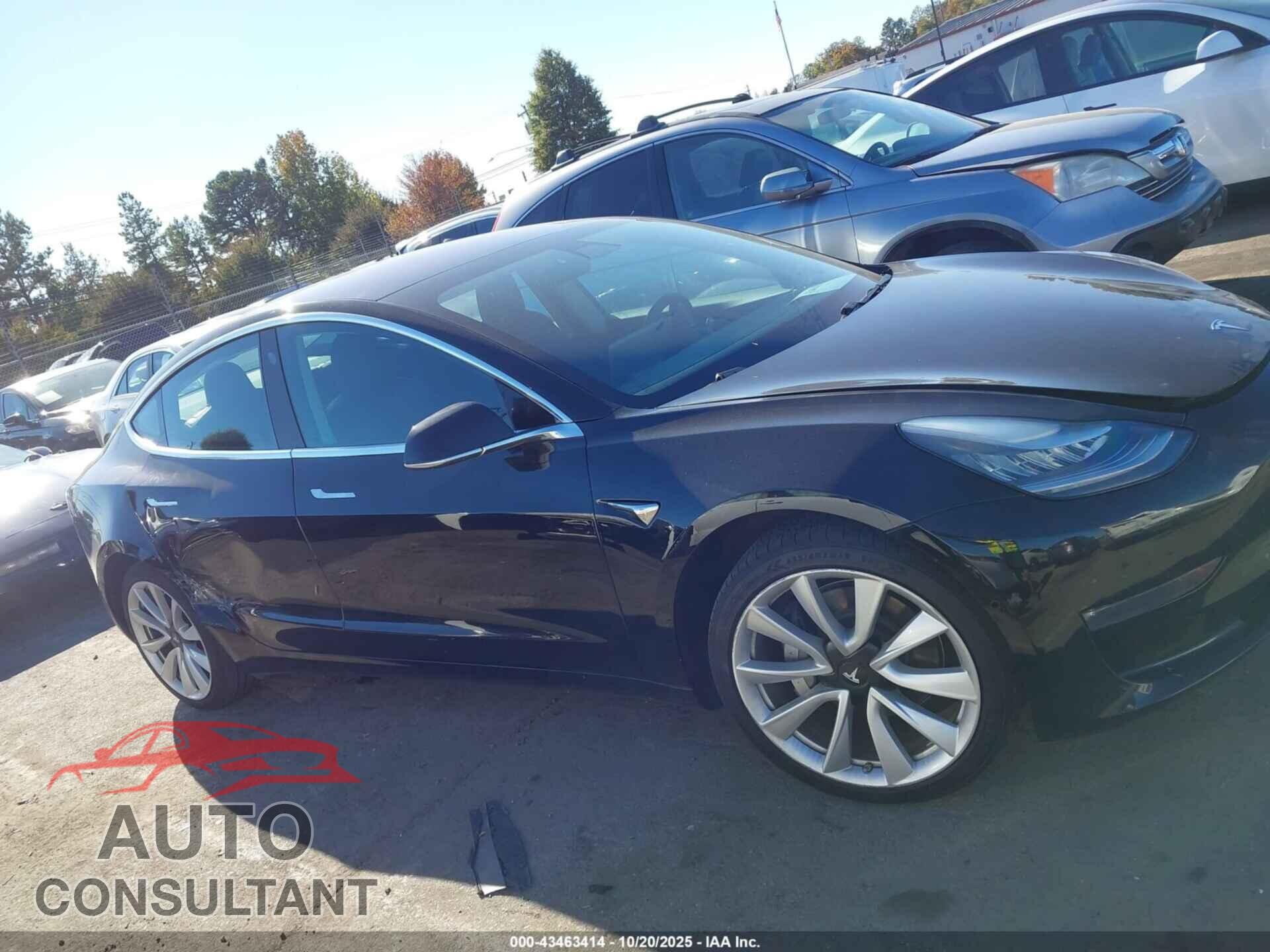 TESLA MODEL 3 2018 - 5YJ3E1EB6JF184958
