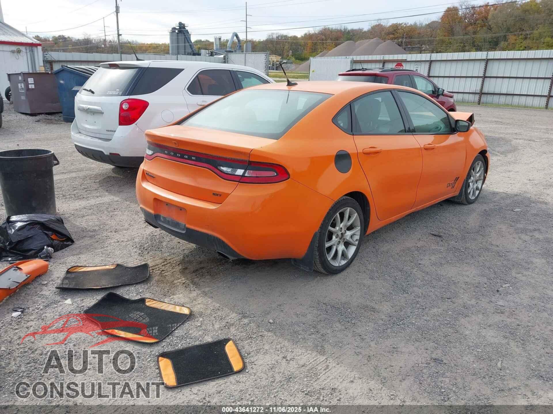 DODGE DART 2013 - 1C3CDFBA1DD329190