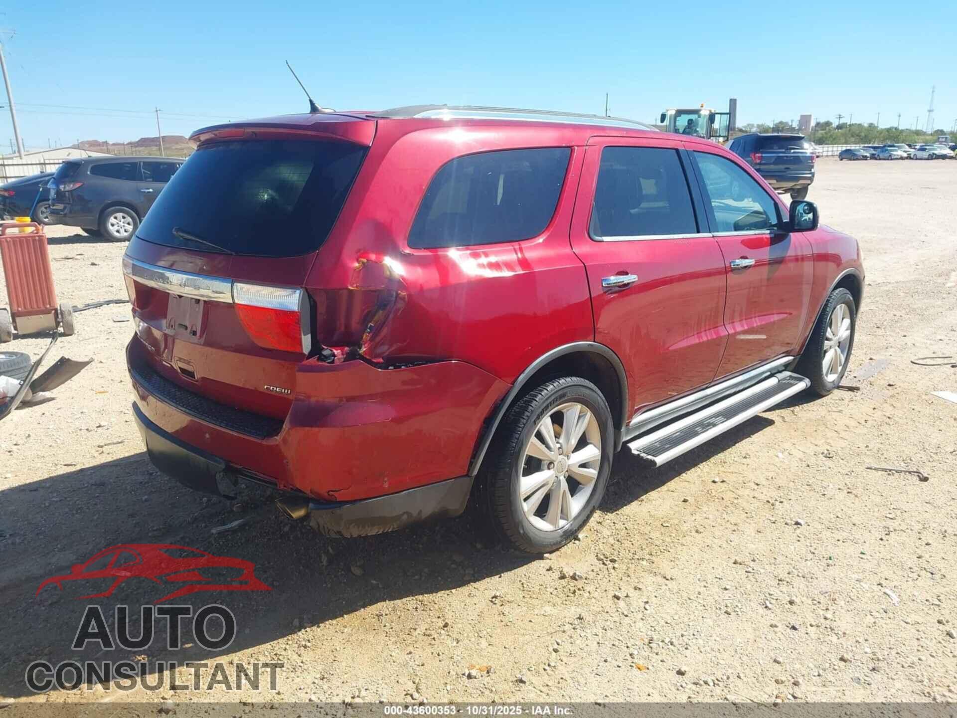 DODGE DURANGO 2013 - 1C4RDHDG3DC667778