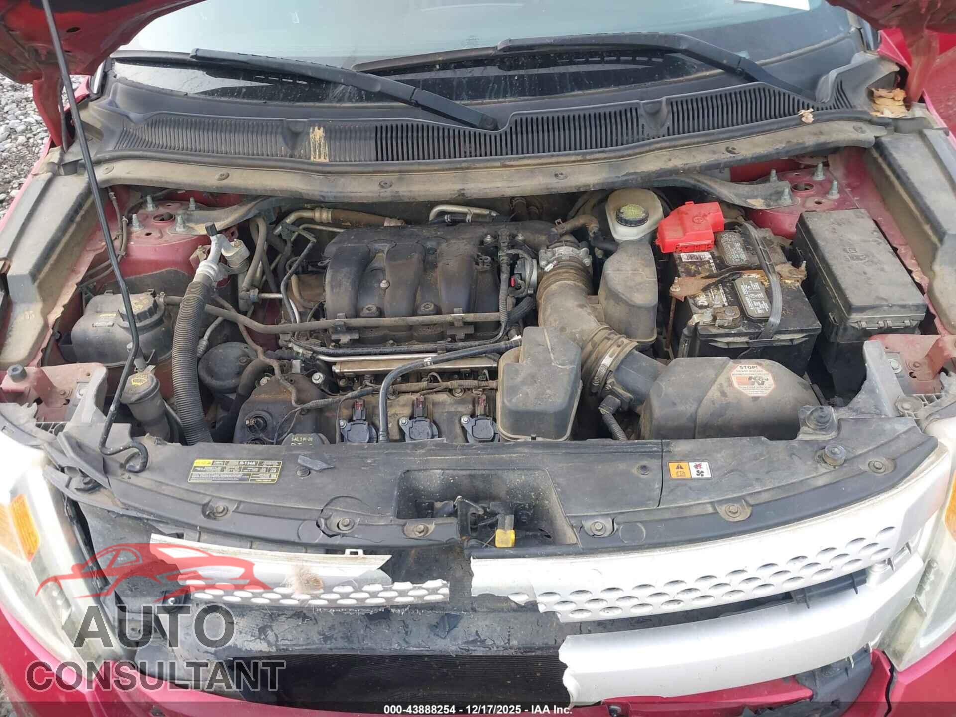FORD EXPLORER 2012 - 1FMHK7D87CGA57454