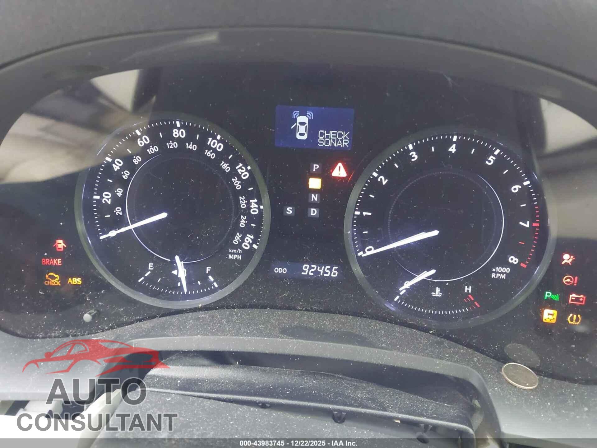 LEXUS IS 250C 2014 - JTHFF2C21E2531252