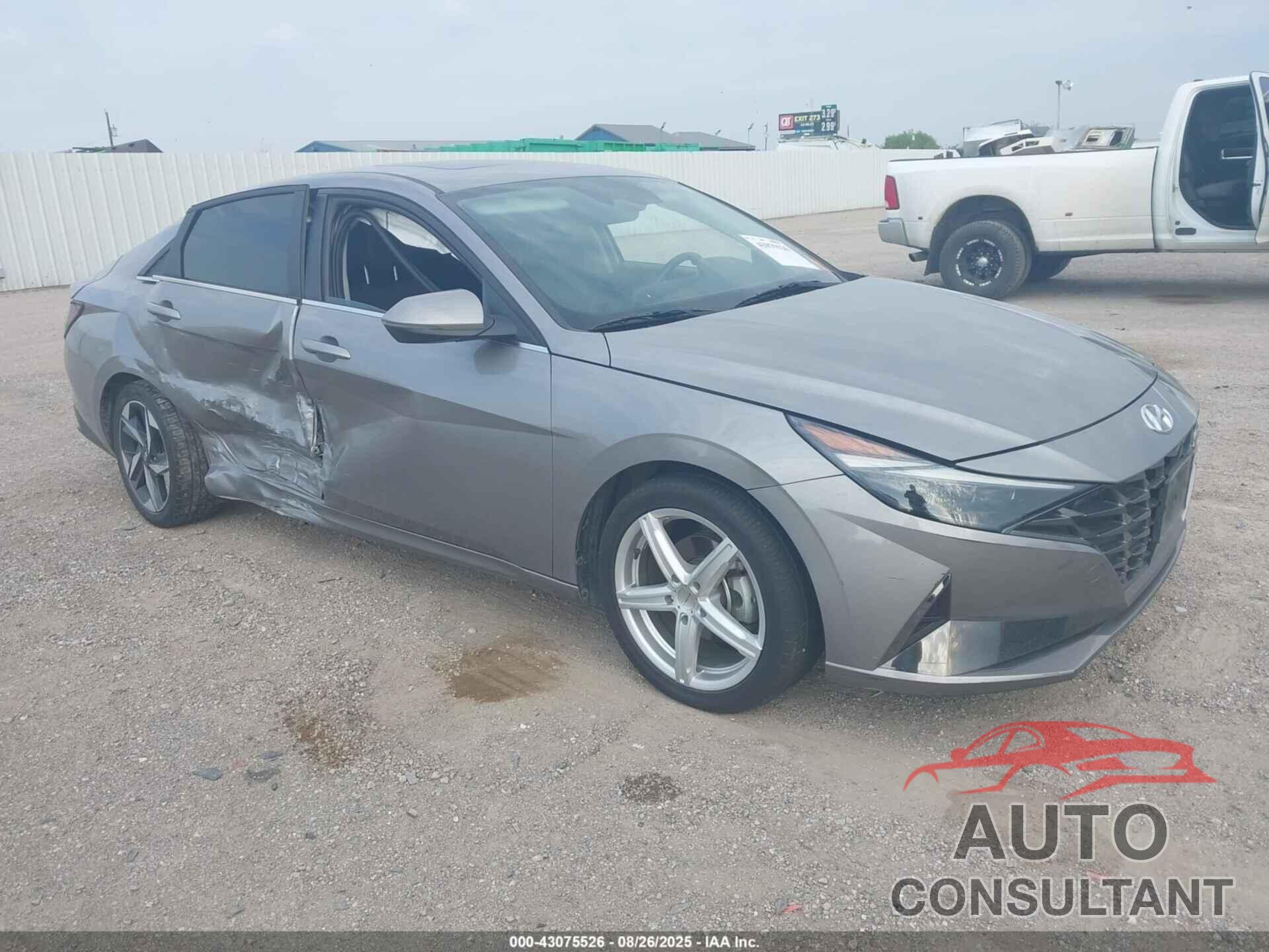 HYUNDAI ELANTRA HYBRID 2022 - KMHLN4AJ6NU016308