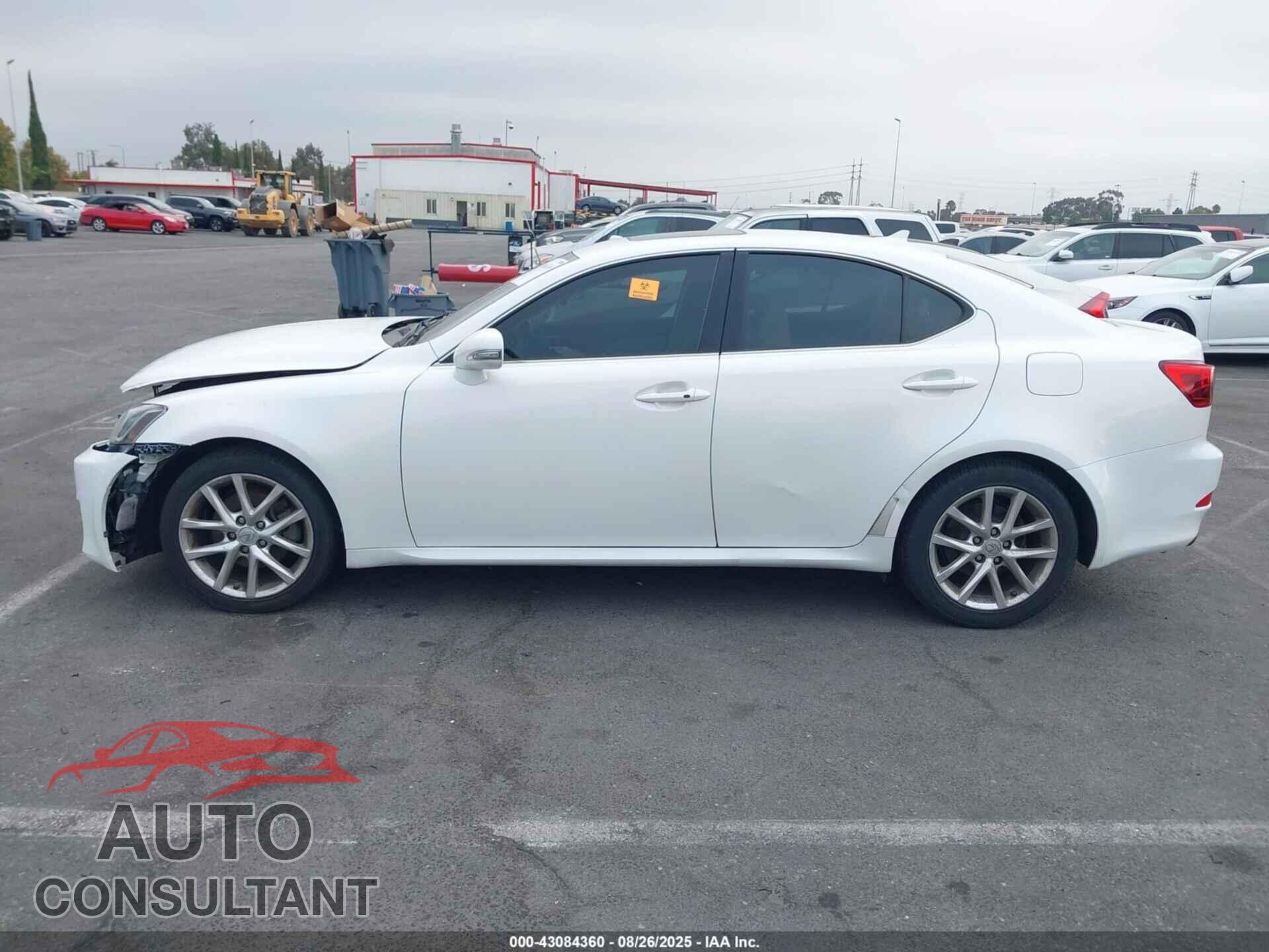 LEXUS IS 250 2011 - JTHBF5C20B5149689