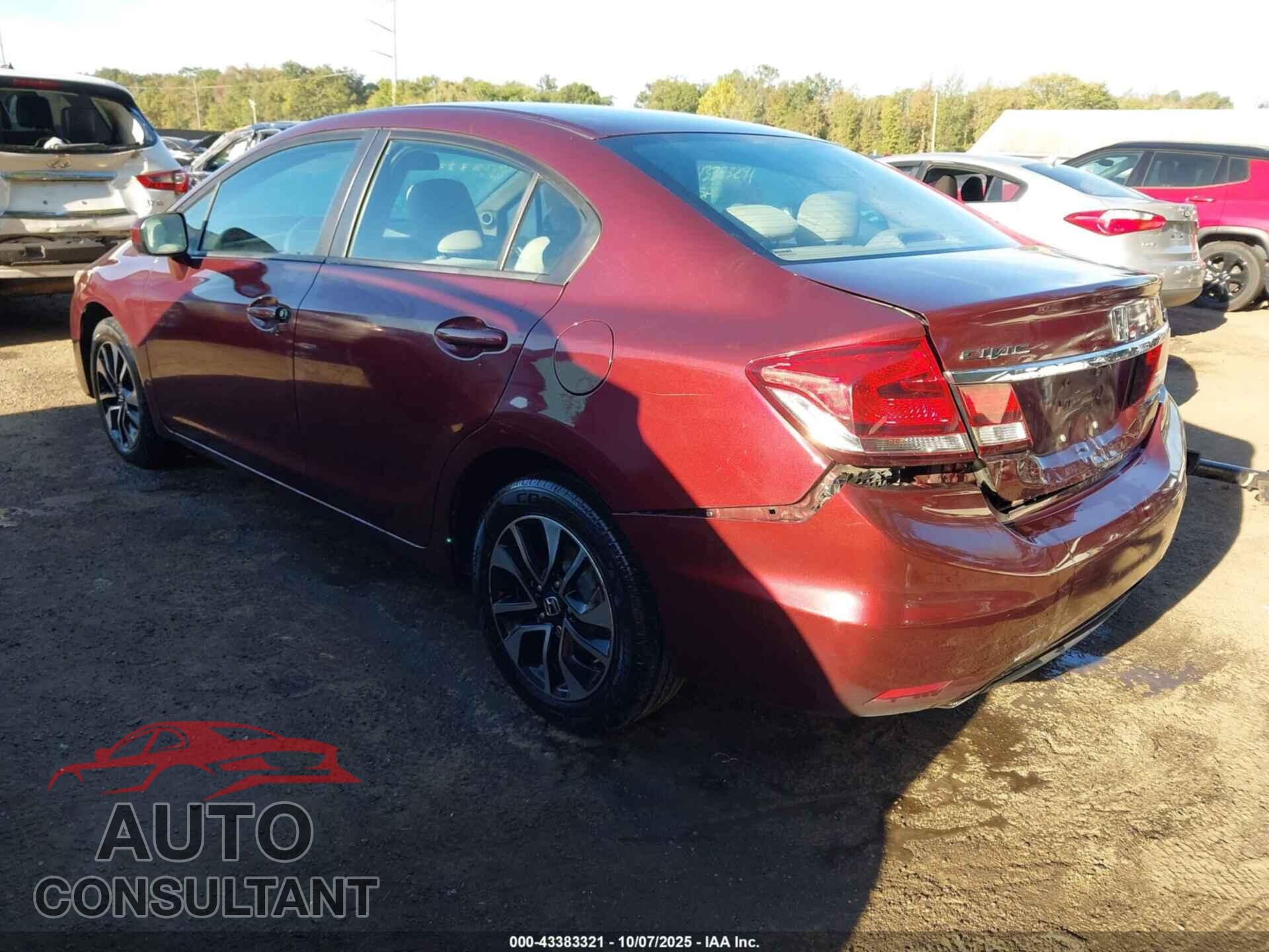 HONDA CIVIC 2014 - 19XFB2F82EE219666