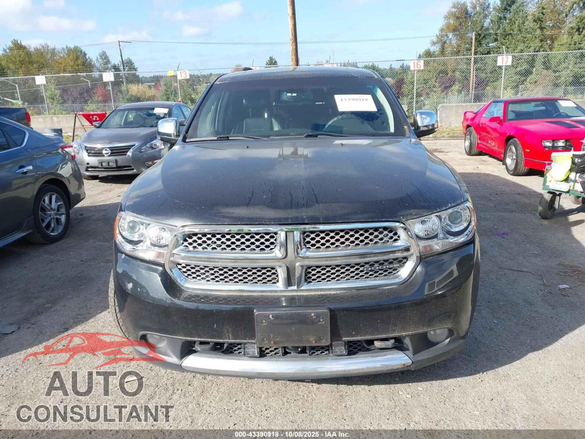 DODGE DURANGO 2011 - 1D4SE5GT1BC674590