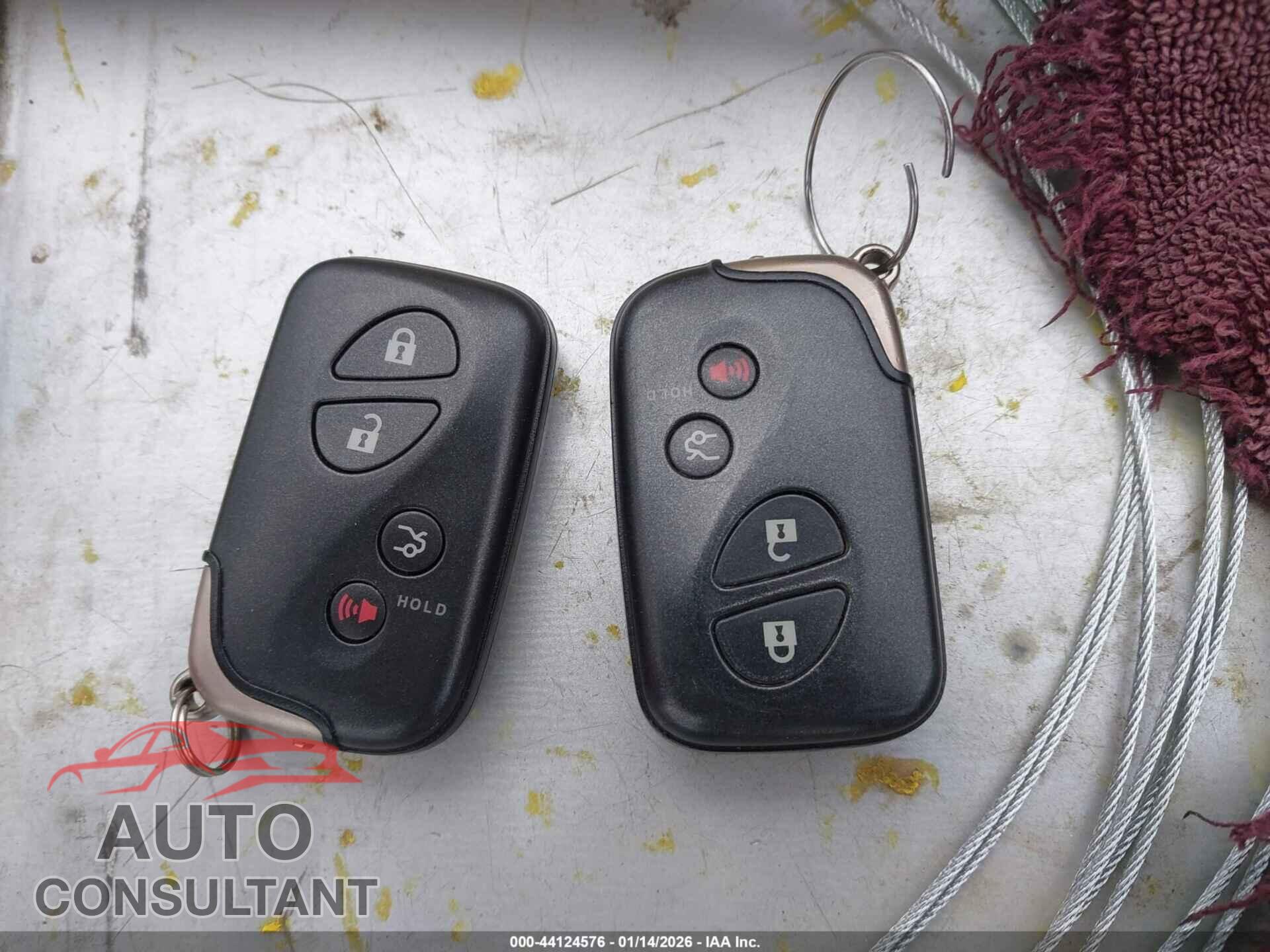 LEXUS HS 250H 2012 - JTHBB1BA3C2049084