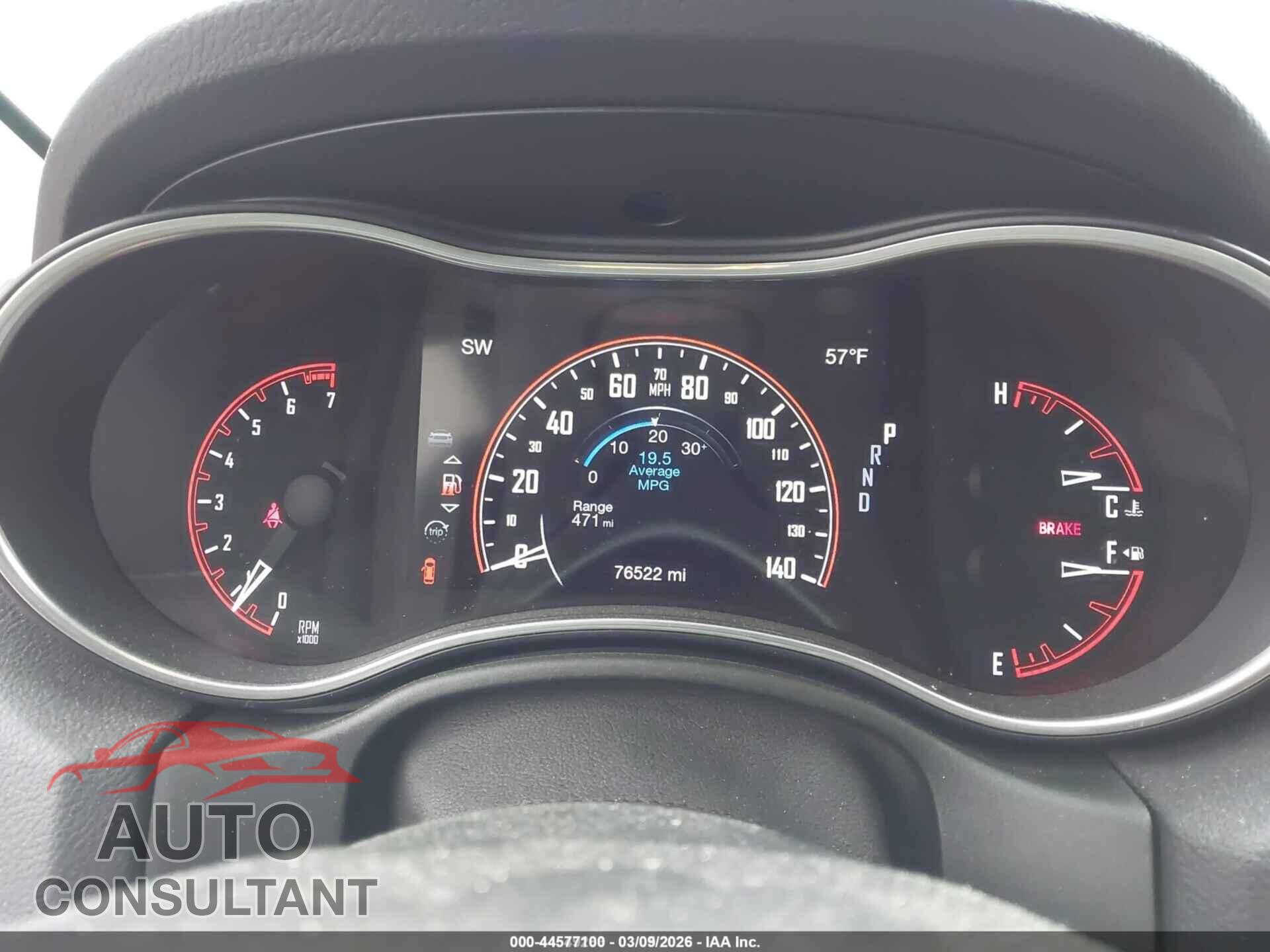 DODGE DURANGO 2019 - 1C4RDJAG8KC839778