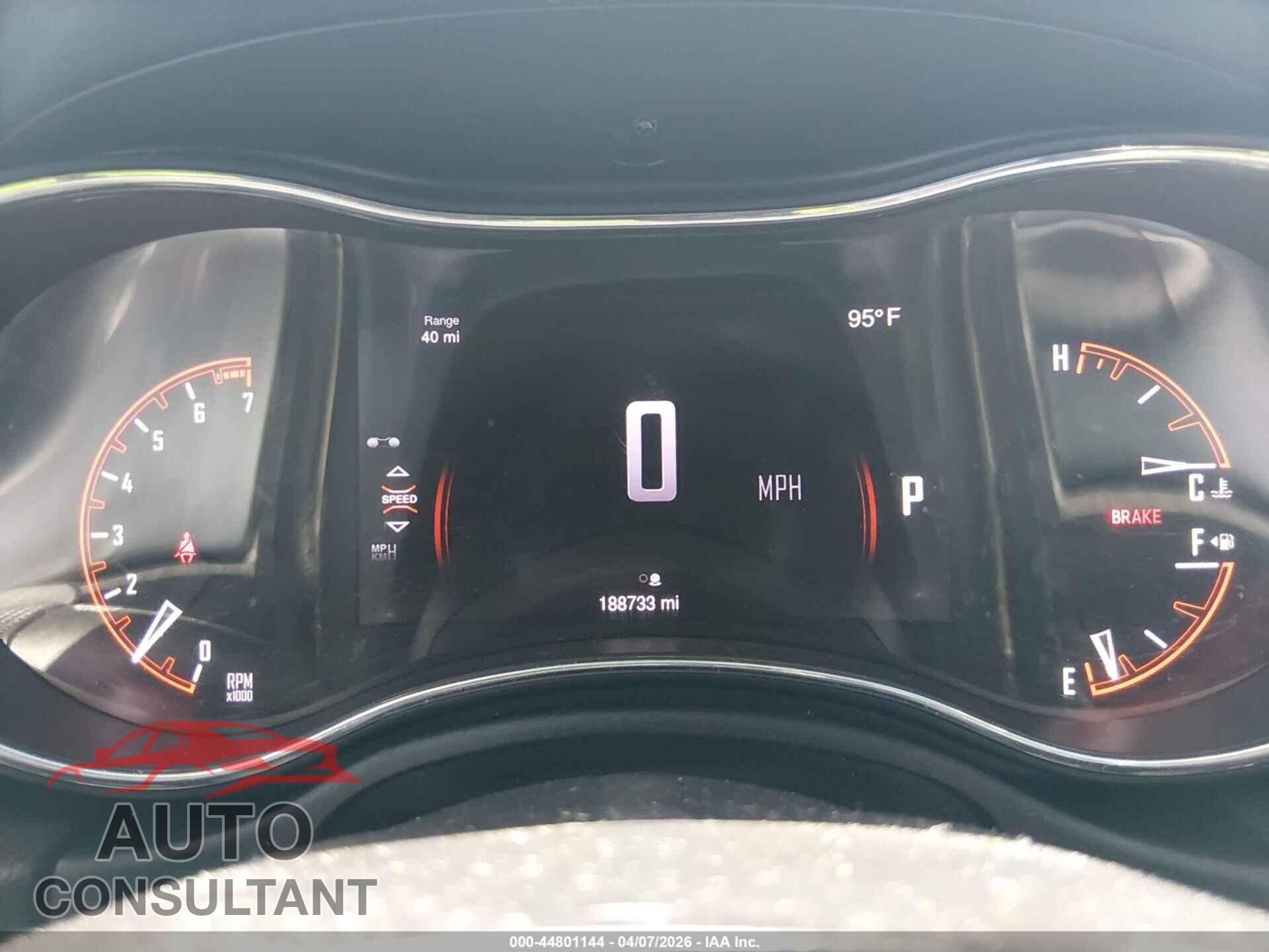 DODGE DURANGO 2015 - 1C4RDJAG8FC236609