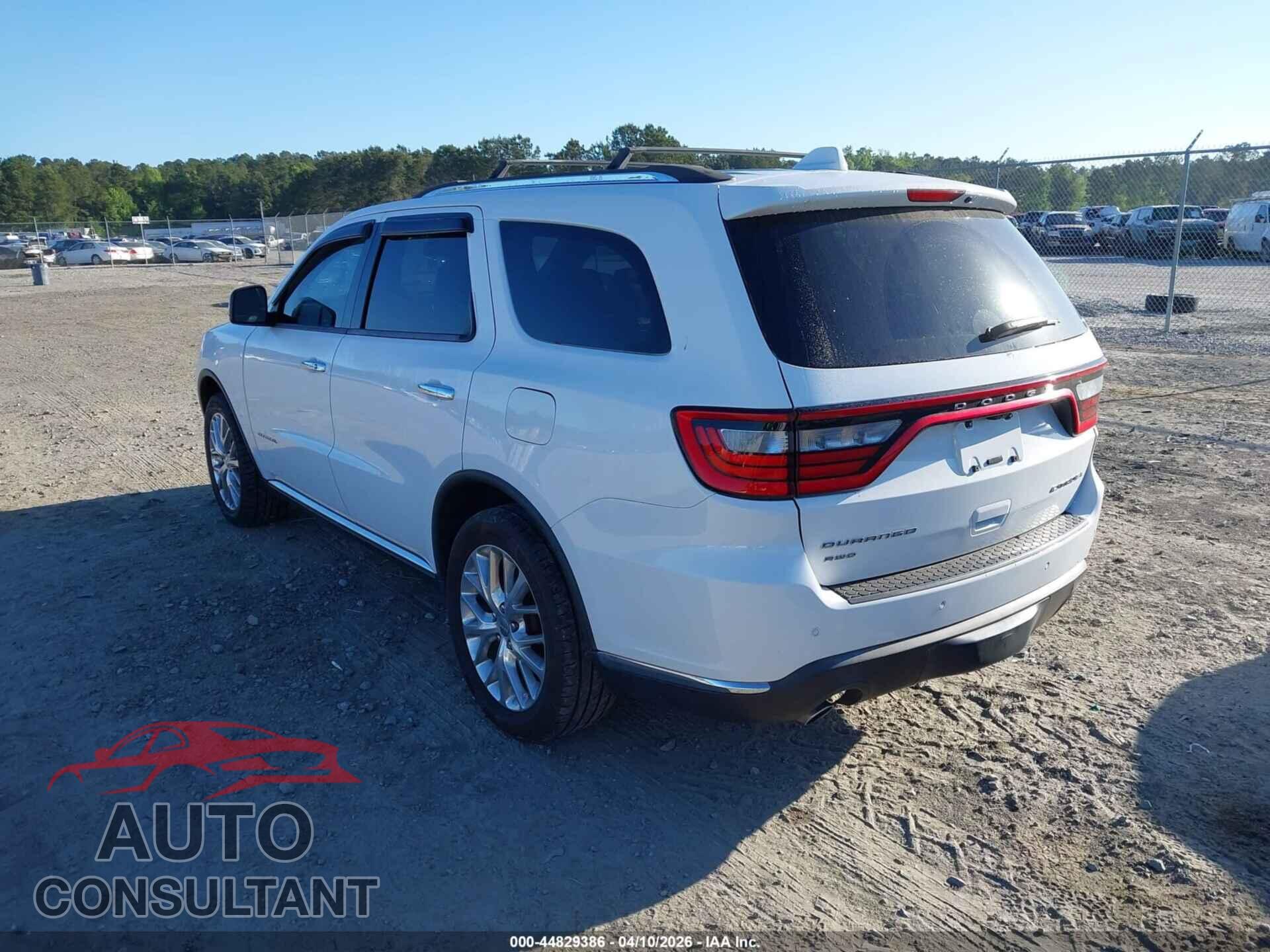 DODGE DURANGO 2015 - 1C4SDJETXFC202955