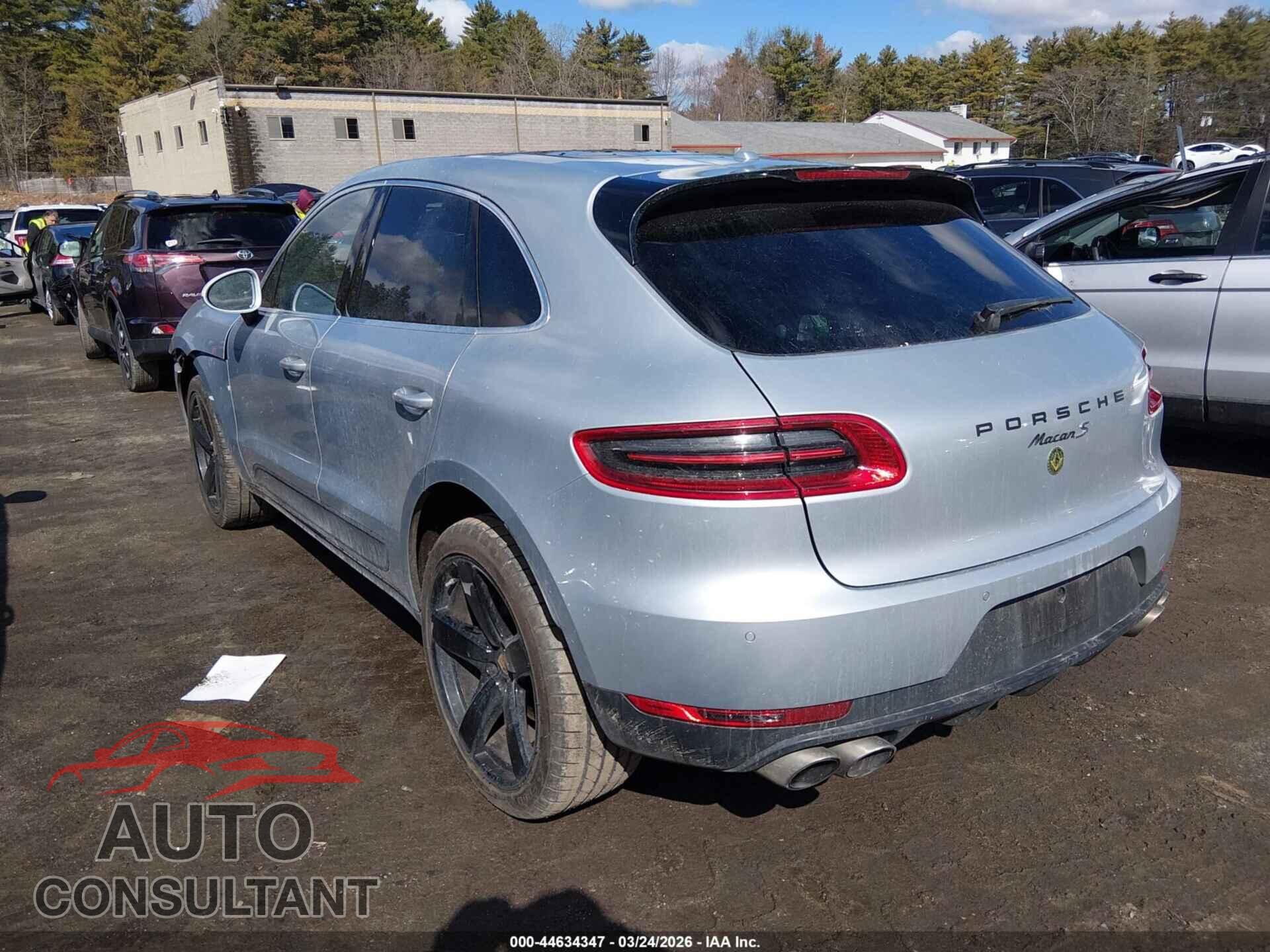PORSCHE MACAN 2017 - WP1AB2A55HLB15481