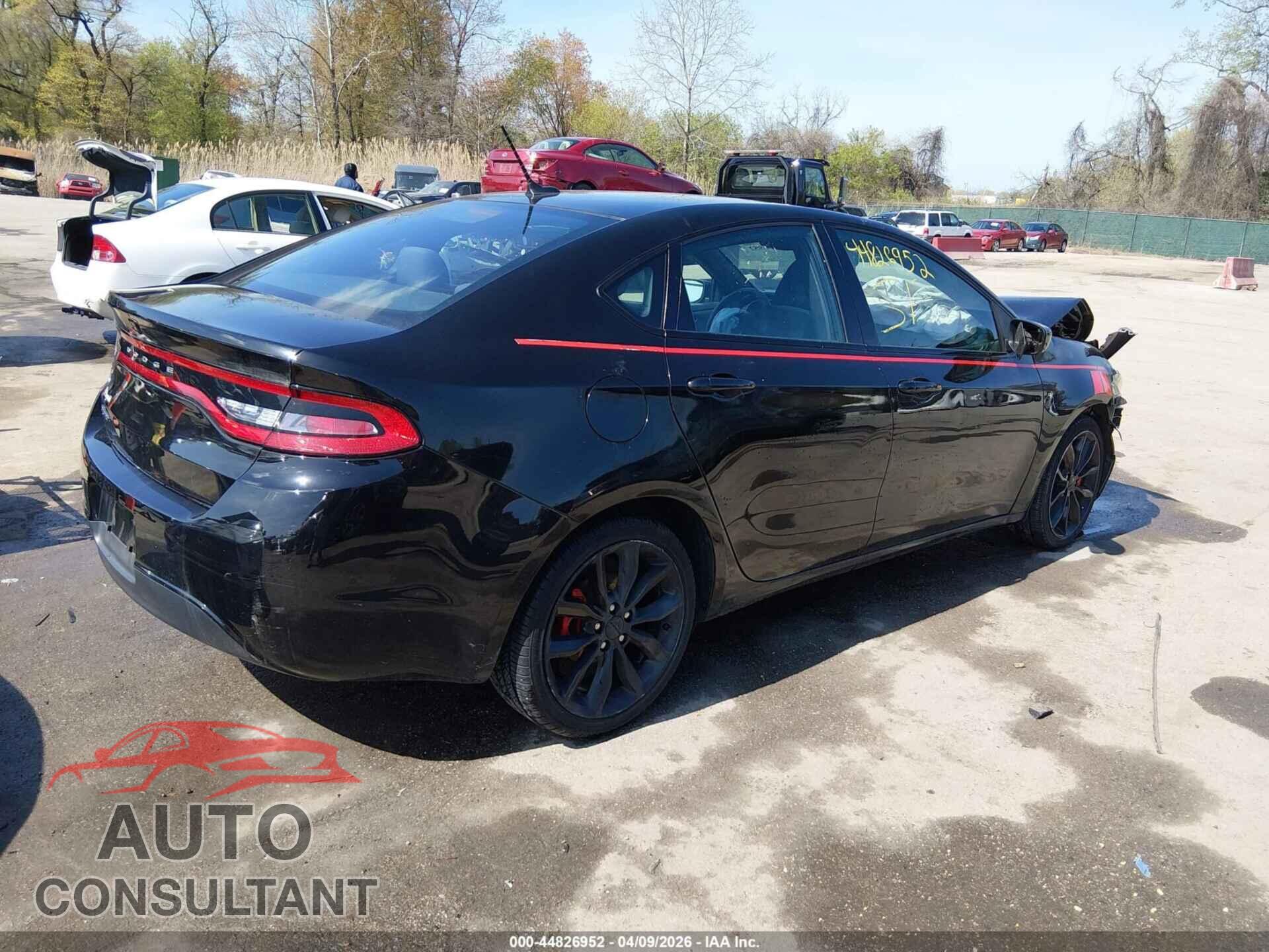 DODGE DART 2016 - 1C3CDFFA2GD818101