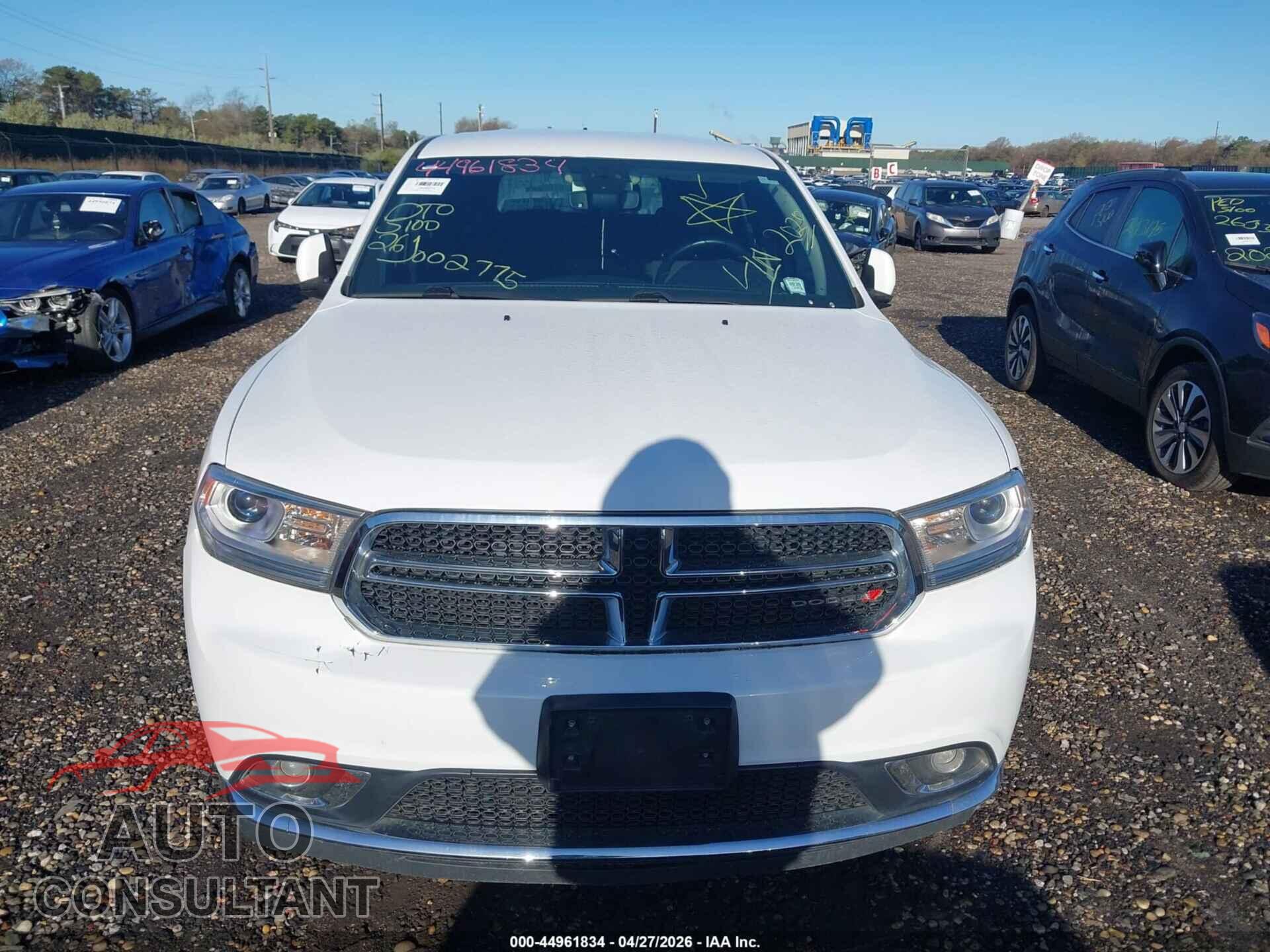 DODGE DURANGO 2020 - 1C4RDJAGXLC253780