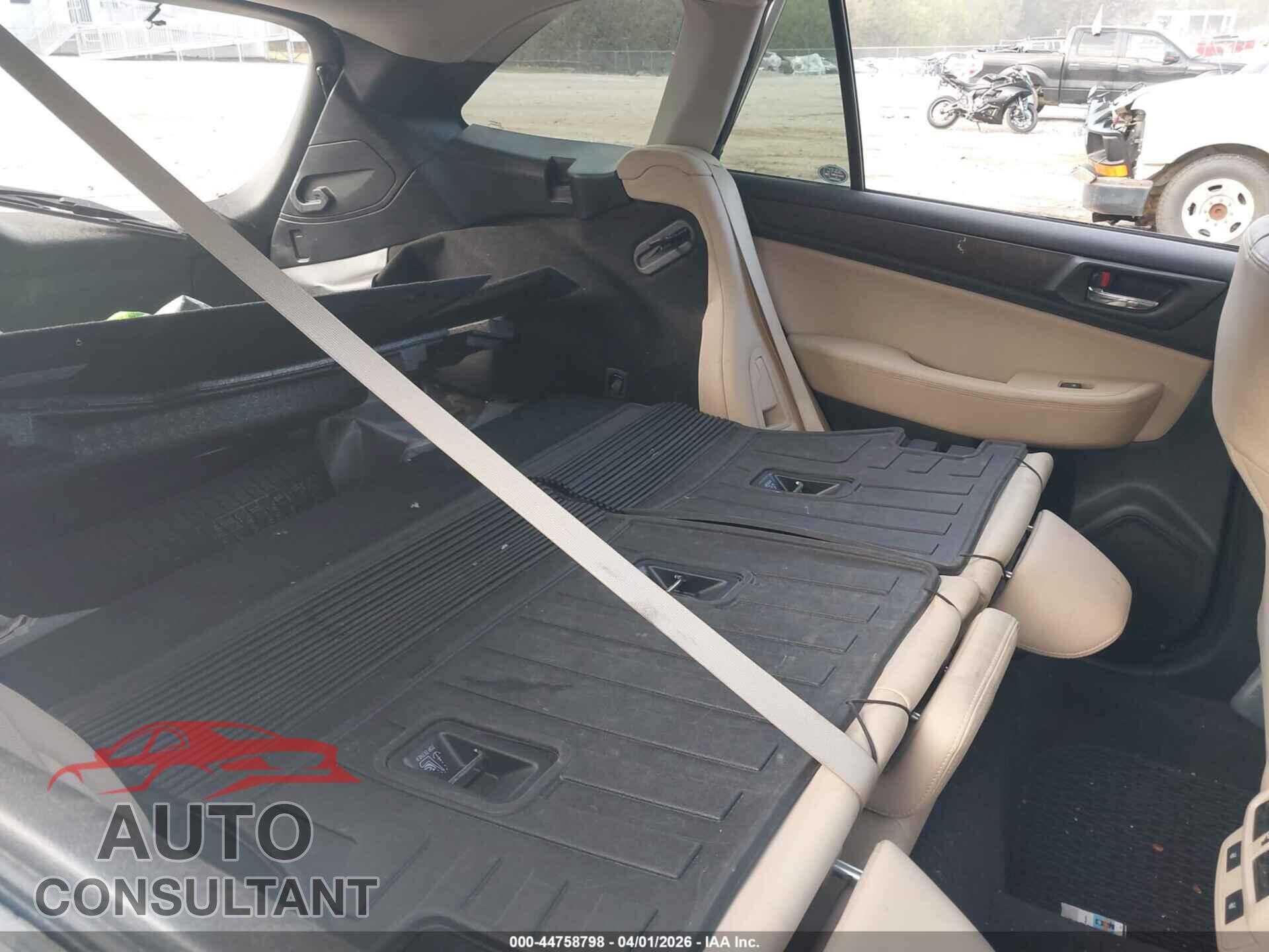 SUBARU OUTBACK 2017 - 4S4BSANC3H3367931