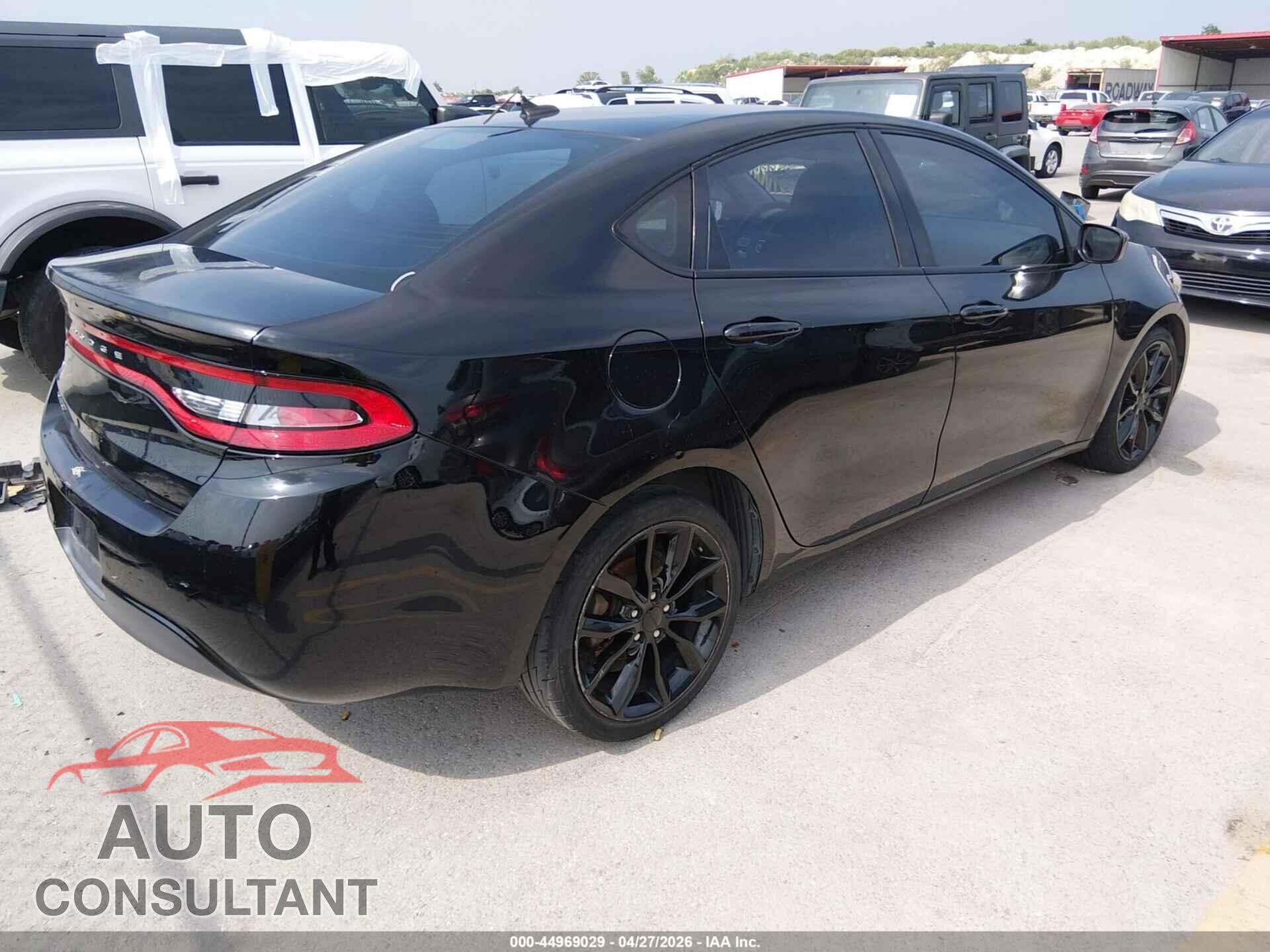 DODGE DART 2016 - 1C3CDFFA6GD822894