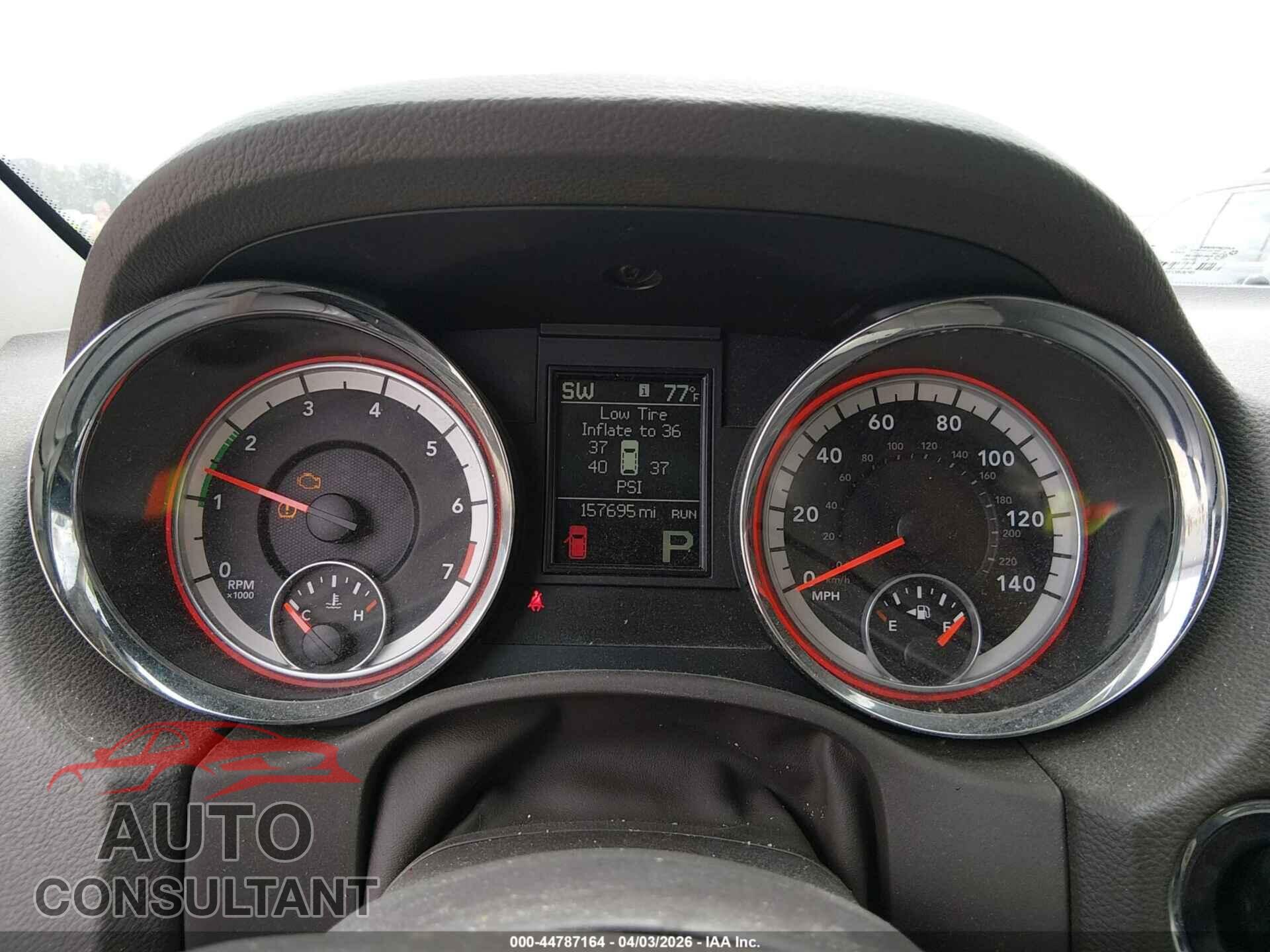 DODGE DURANGO 2013 - 1C4RDHDG0DC691391
