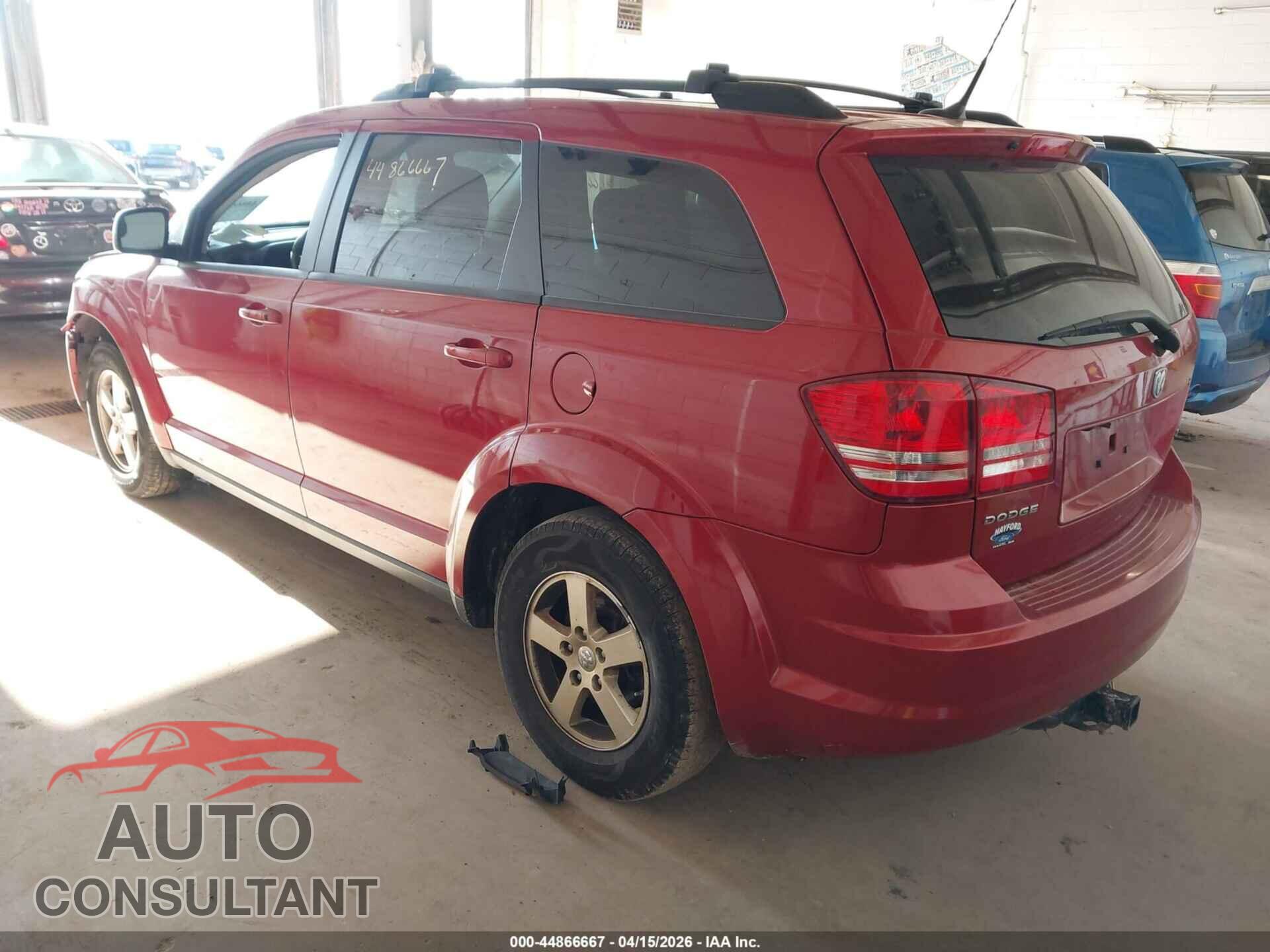 DODGE JOURNEY 2010 - 3D4PG4FB6AT225511