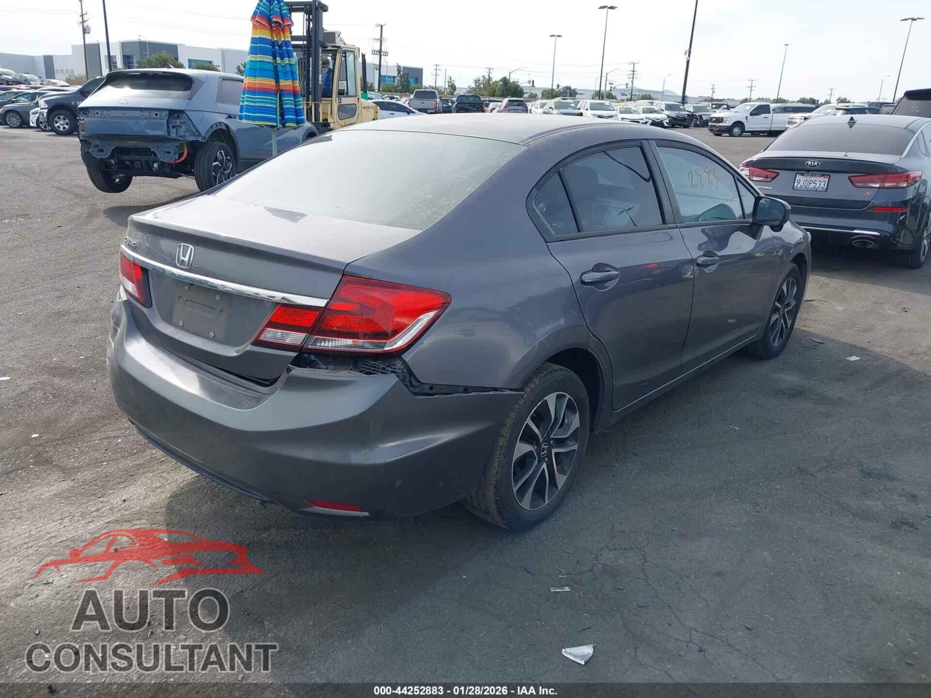 HONDA CIVIC 2014 - 19XFB2F82EE207307