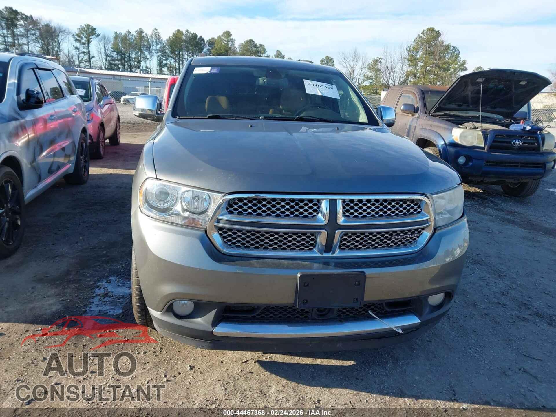 DODGE DURANGO 2011 - 1D4SD5GT2BC604521