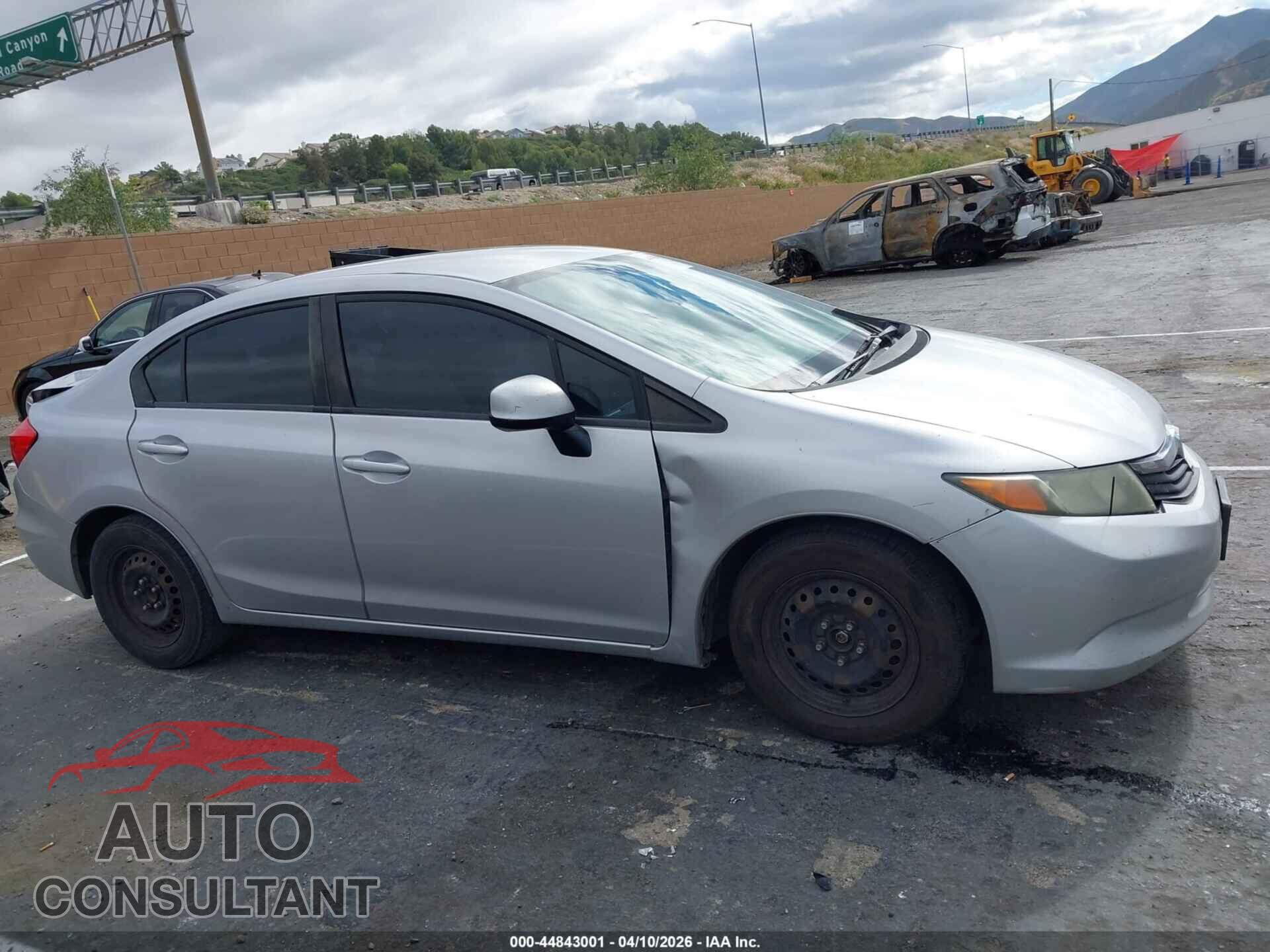 HONDA CIVIC 2012 - 19XFB2F55CE329954