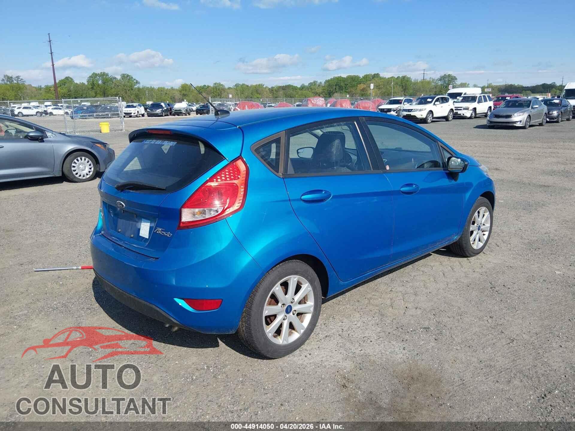 FORD FIESTA 2012 - 3FADP4EJ2CM101344