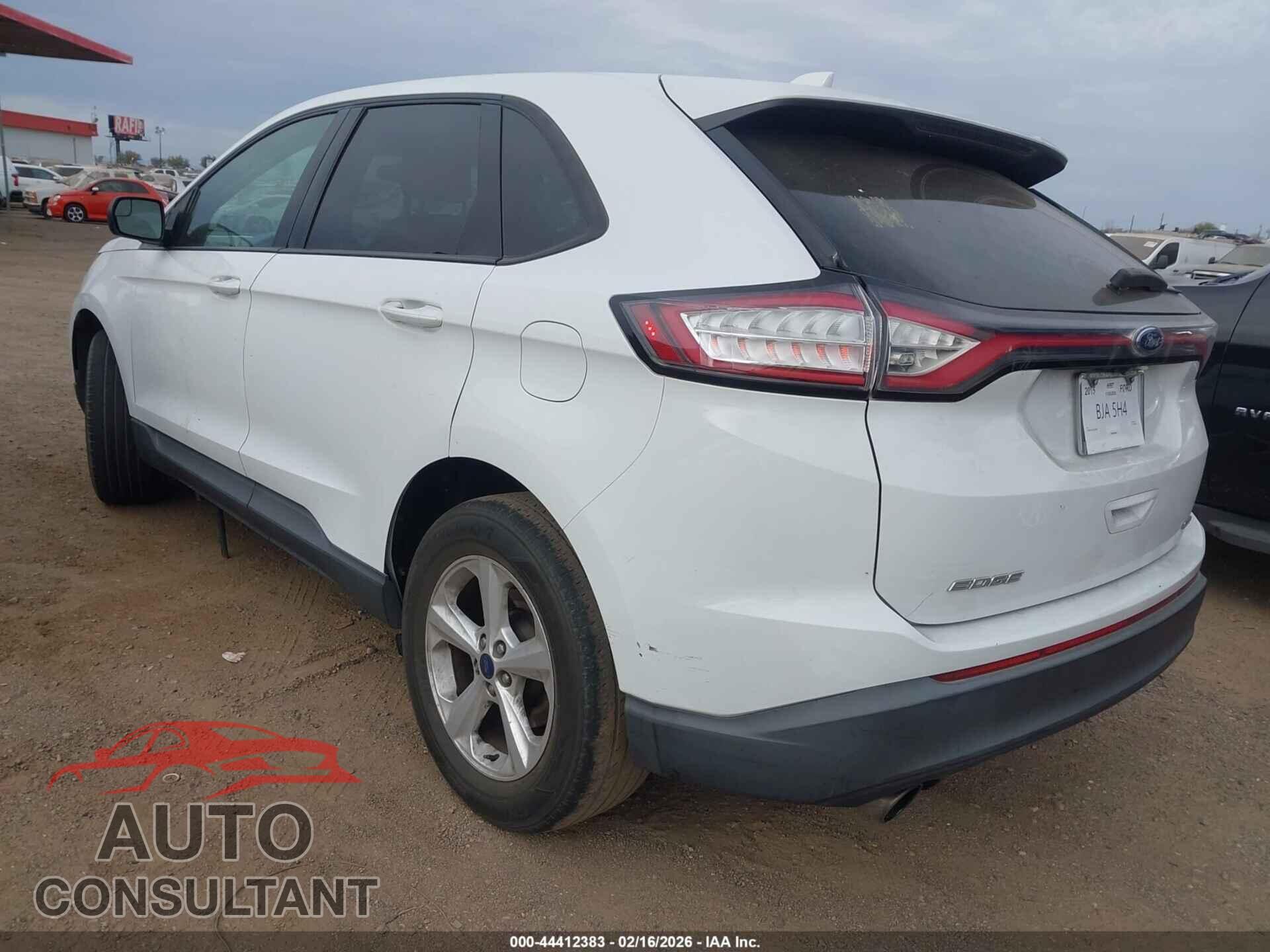 FORD EDGE 2015 - 2FMTK3G92FBC39999