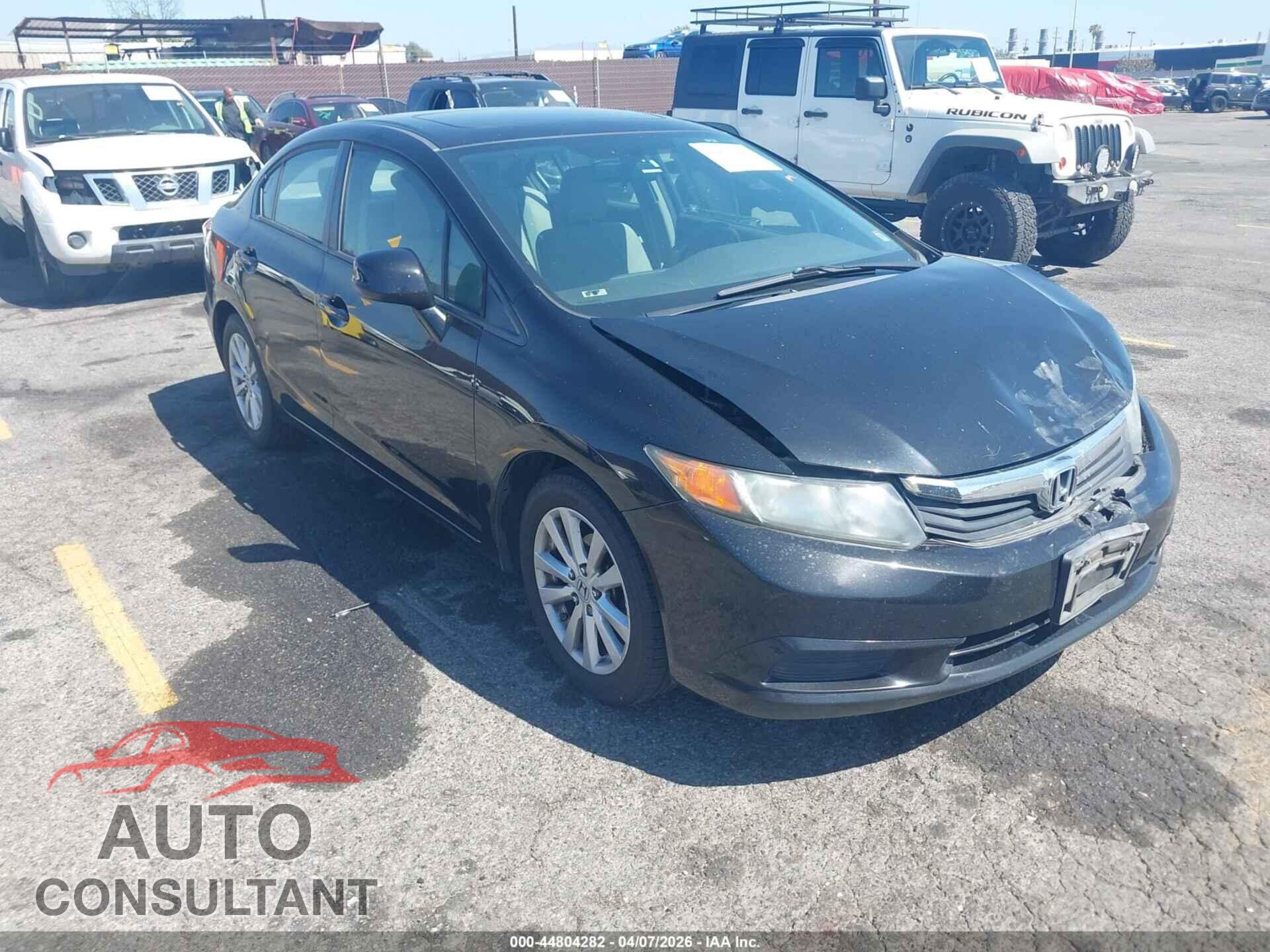 HONDA CIVIC 2012 - 19XFB2F82CE317061