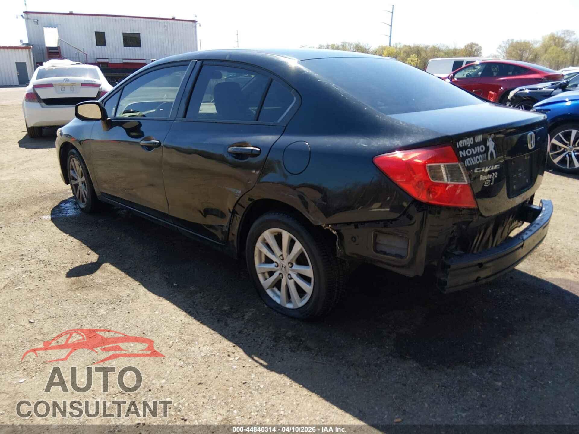 HONDA CIVIC 2012 - 19XFB2F51CE319759