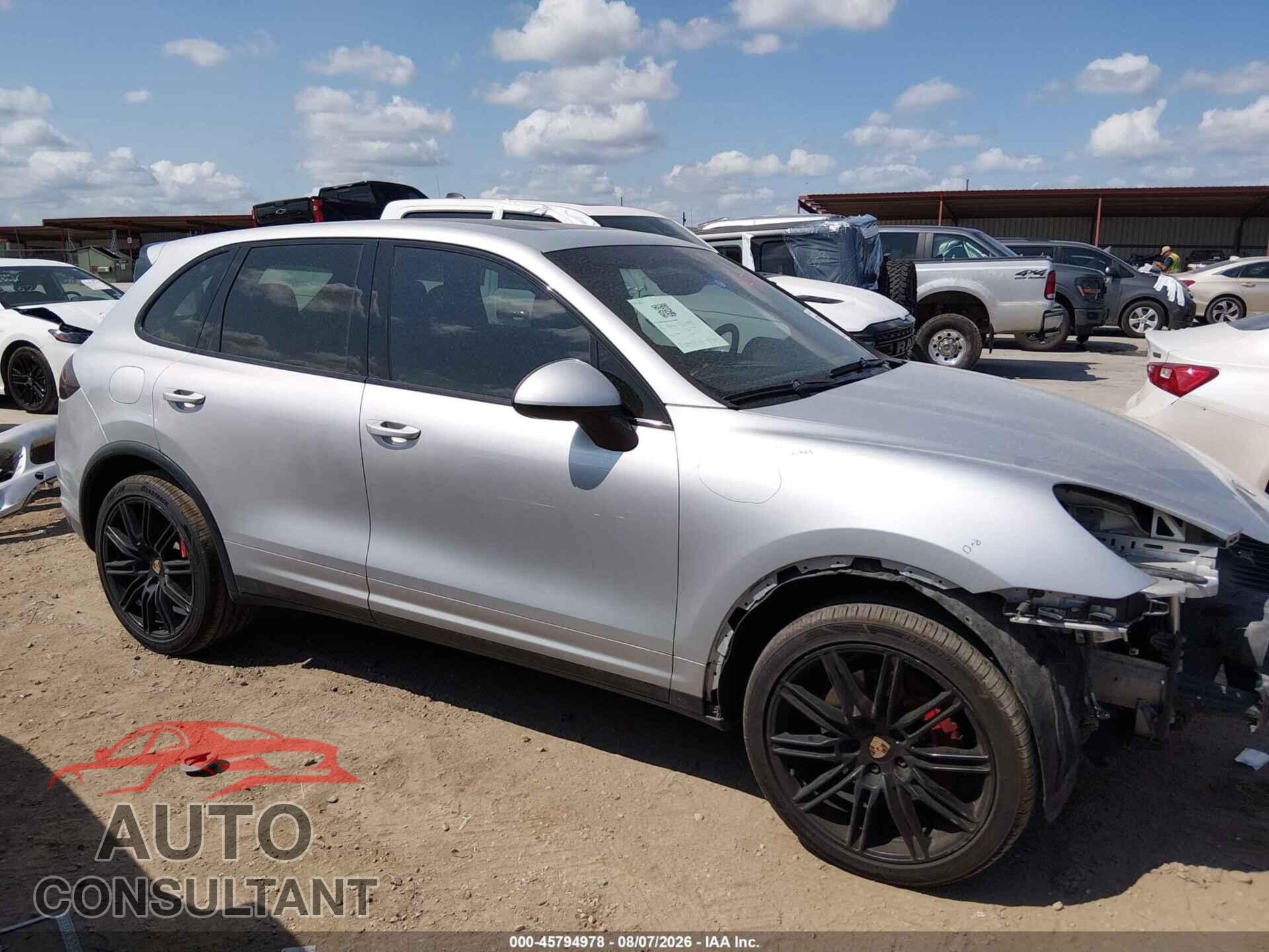 PORSCHE CAYENNE 2012 - WP1AB2A27CLA45819