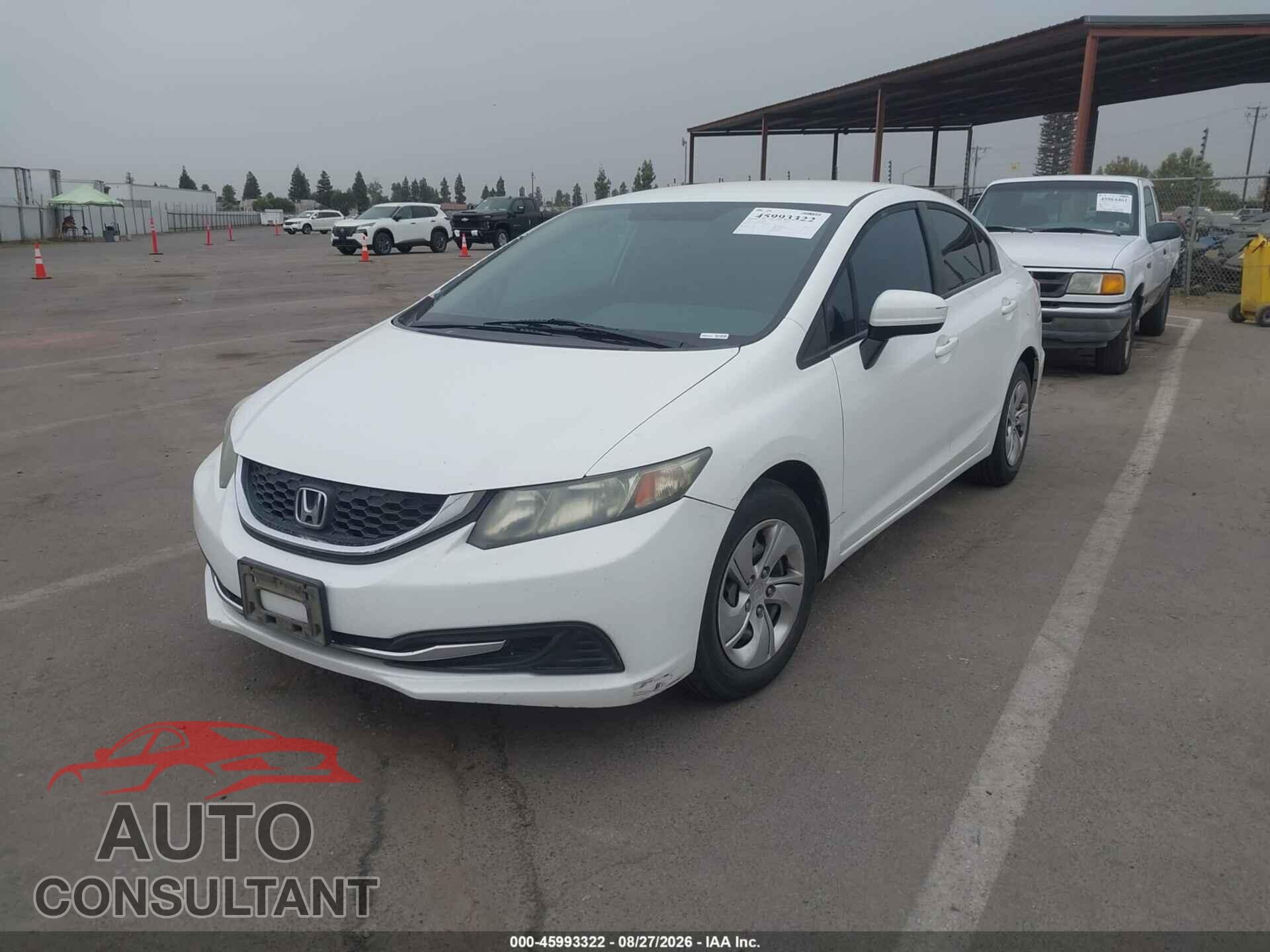 HONDA CIVIC 2014 - 19XFB2F57EE216414