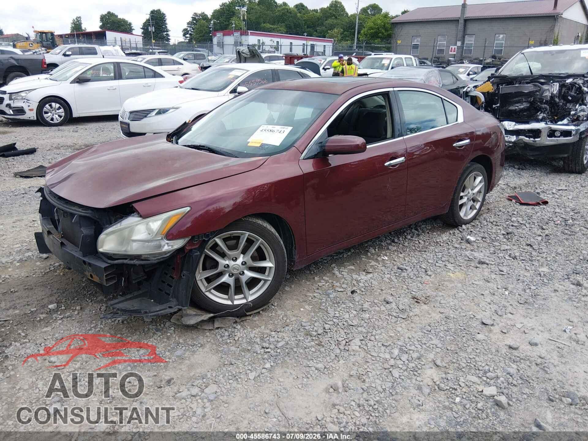 NISSAN MAXIMA 2012 - 1N4AA5AP1CC822597