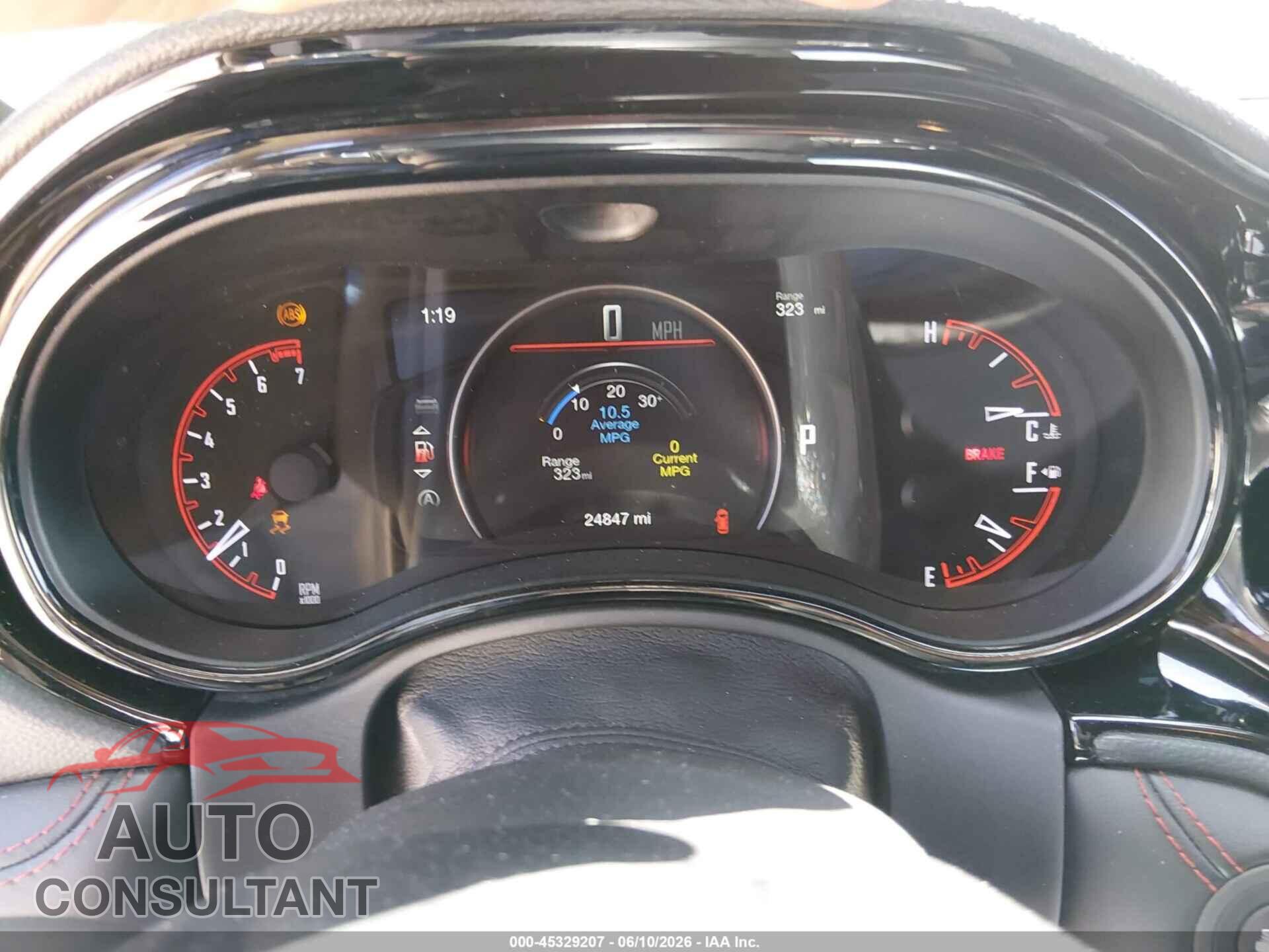 DODGE DURANGO 2025 - 1C4RDJDG6SC534162