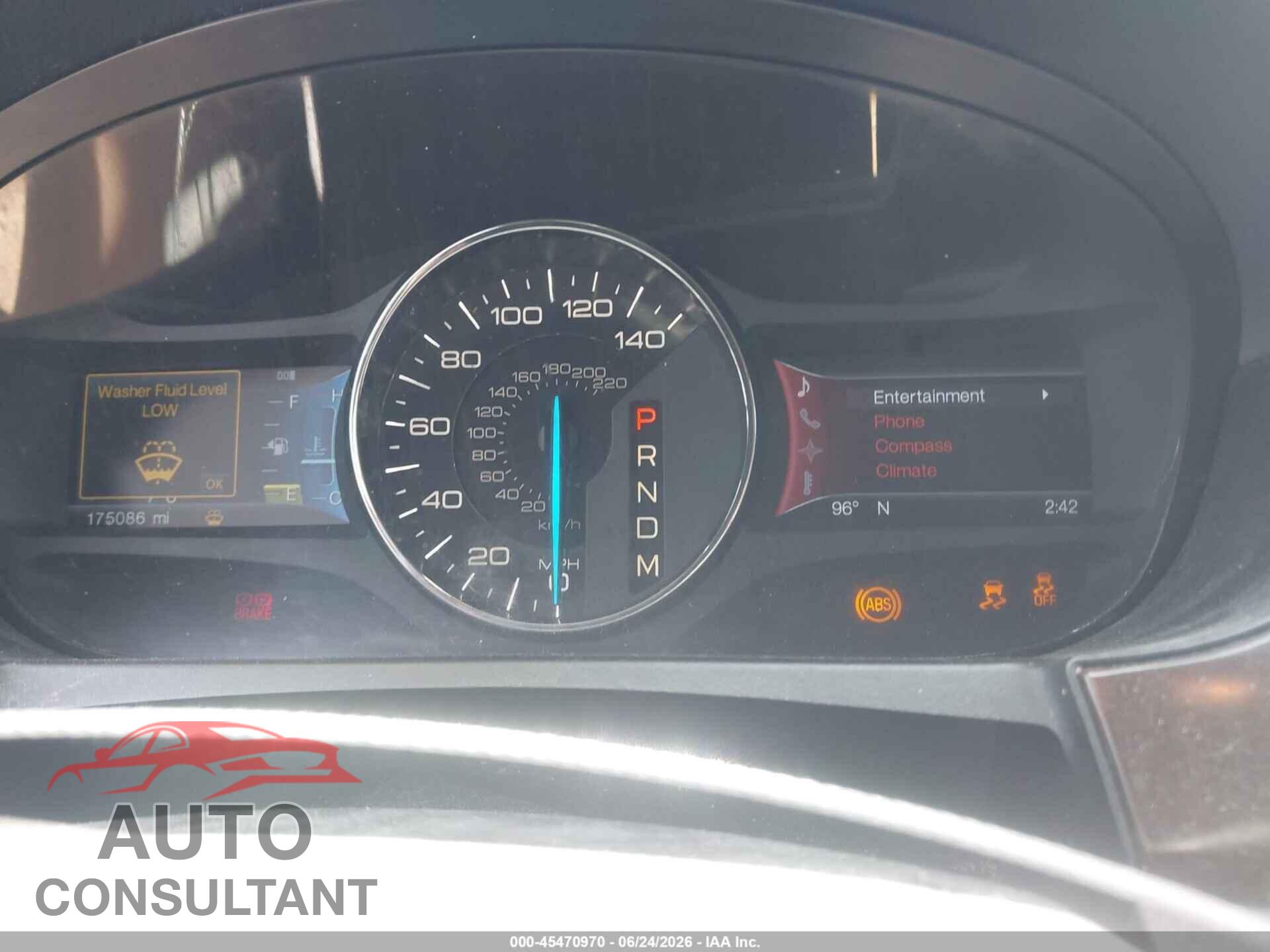 FORD EDGE 2012 - 2FMDK3KC6CBA13113