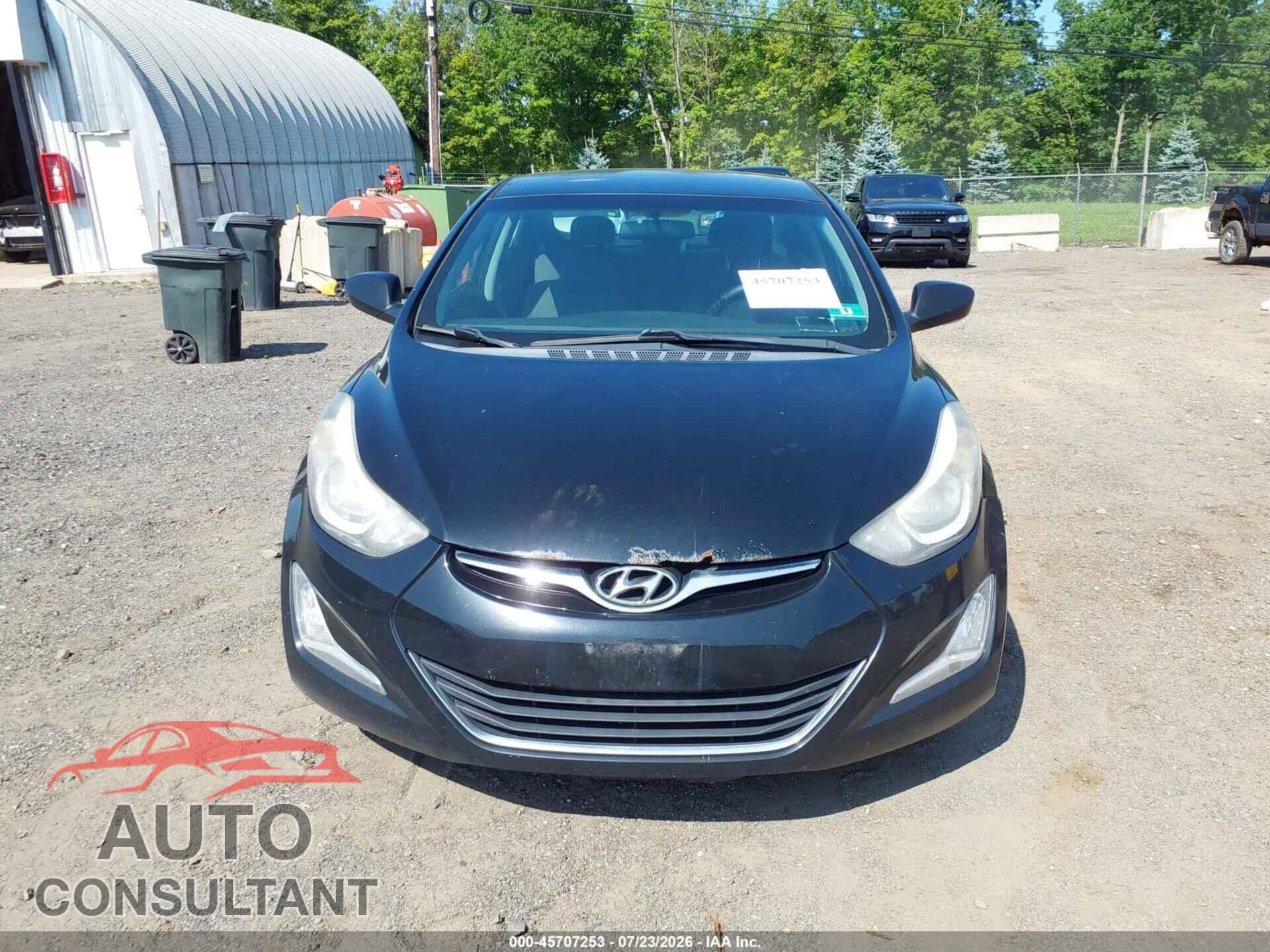 HYUNDAI ELANTRA 2014 - 5NPDH4AE7EH535736